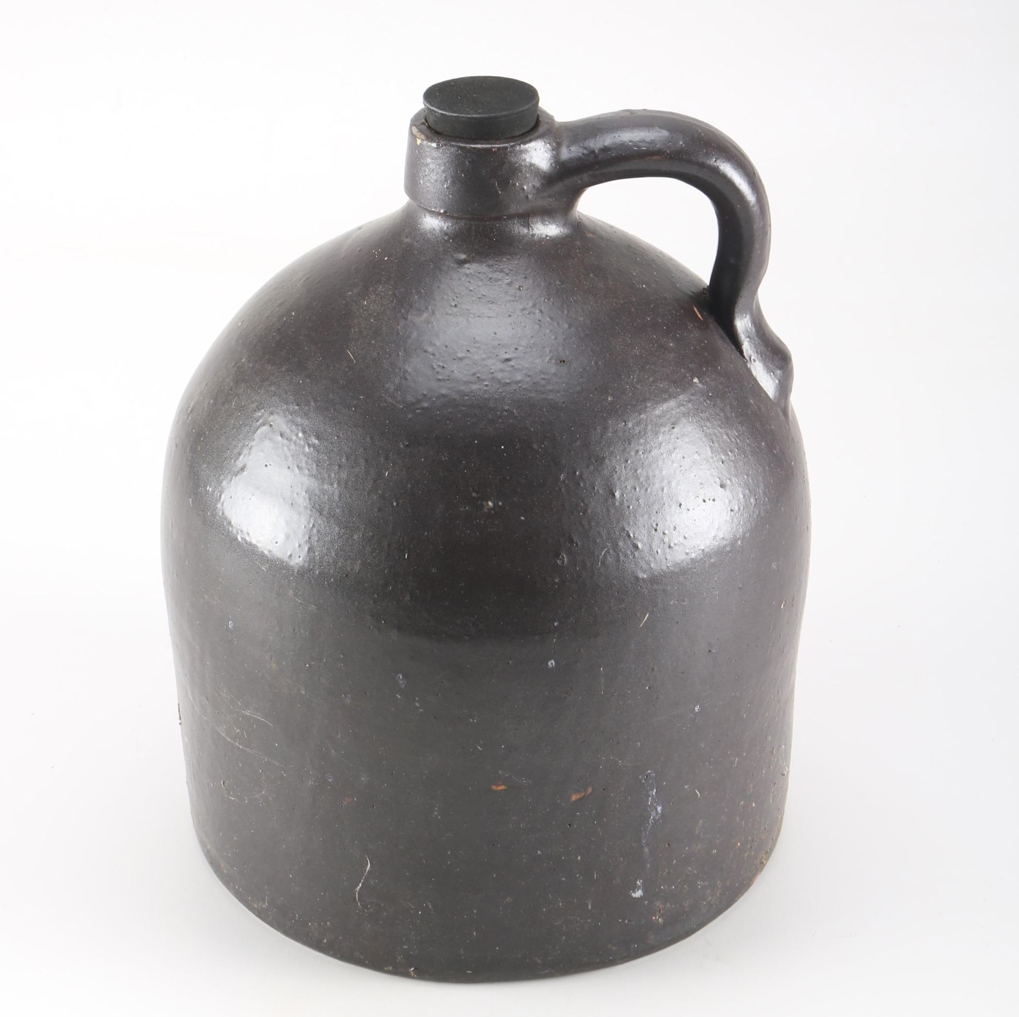 Vintage Hand Thrown Salt Glazed Jug