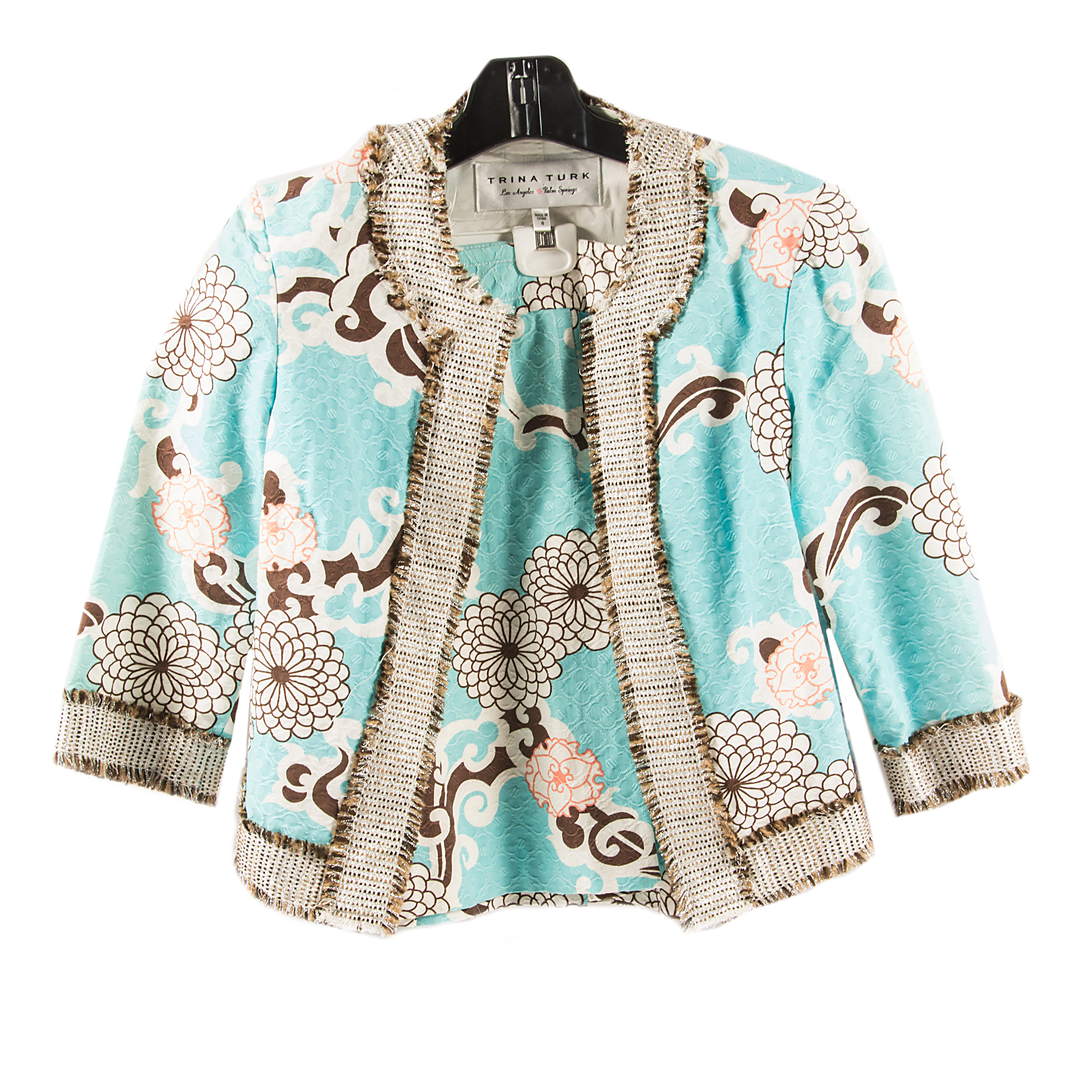 Women's Trina Turk Boucle Suit Set