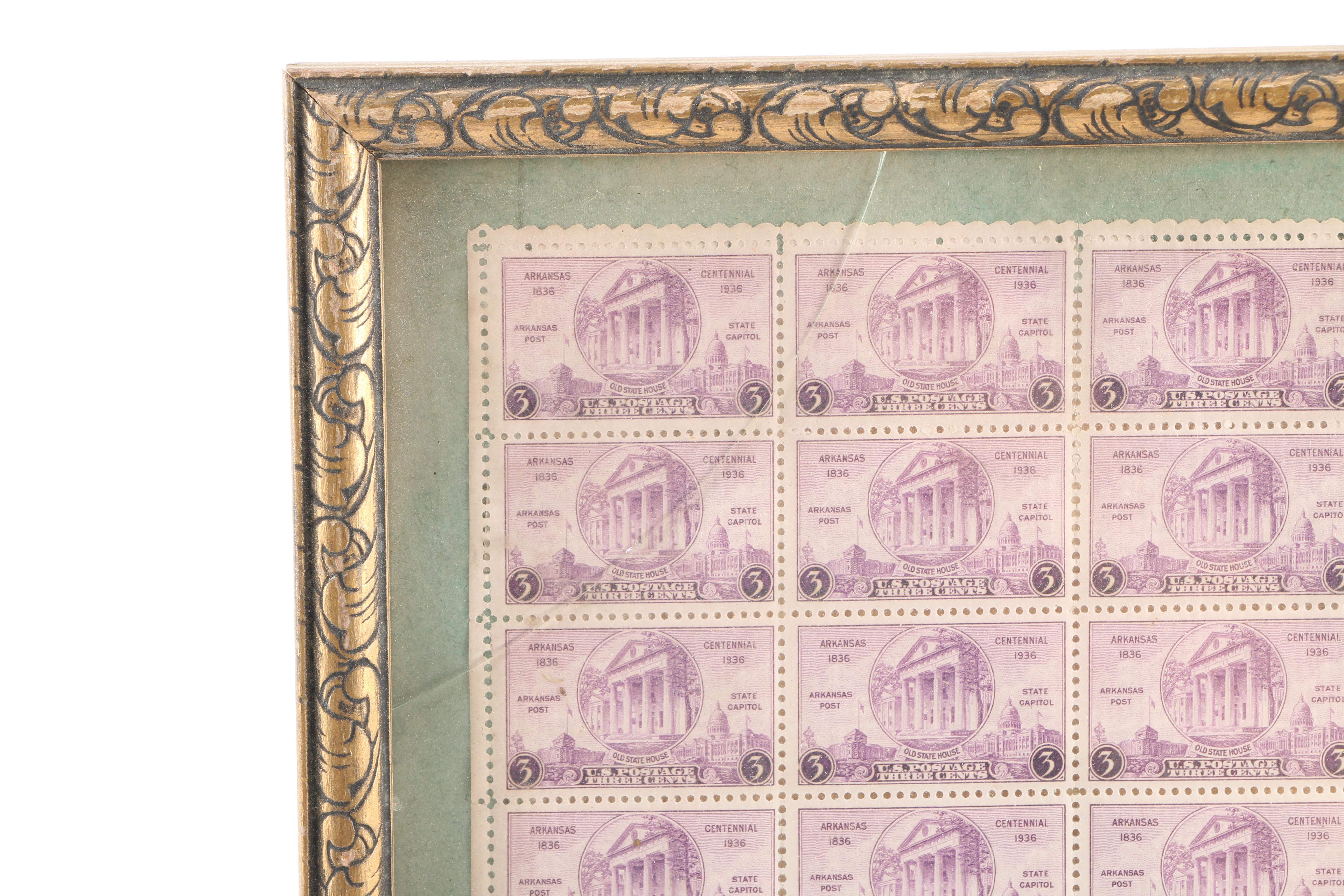 Framed Philately Collection