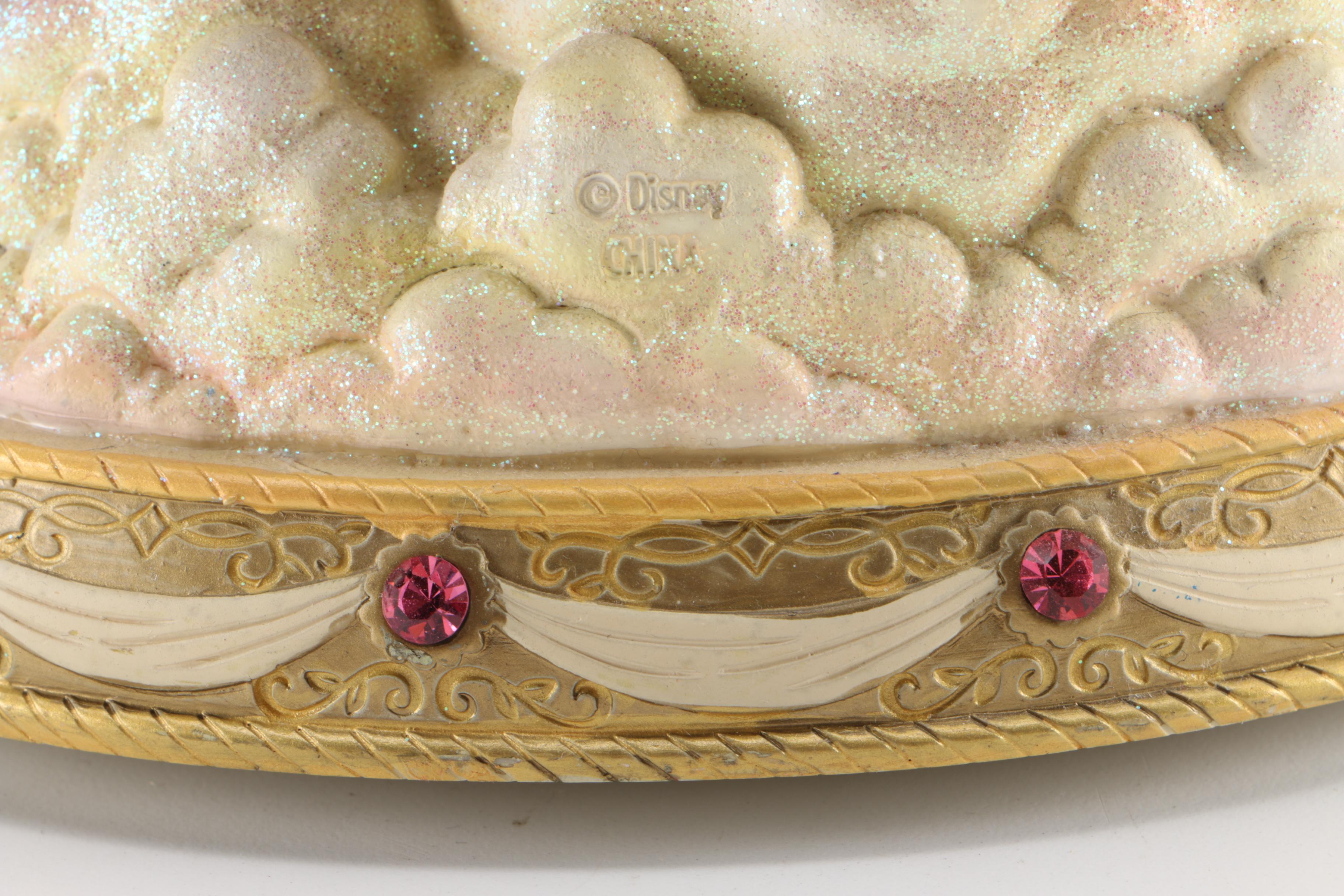 Disneyland Paris Exclusive Disney Princess Staircase Musical Snow Globe