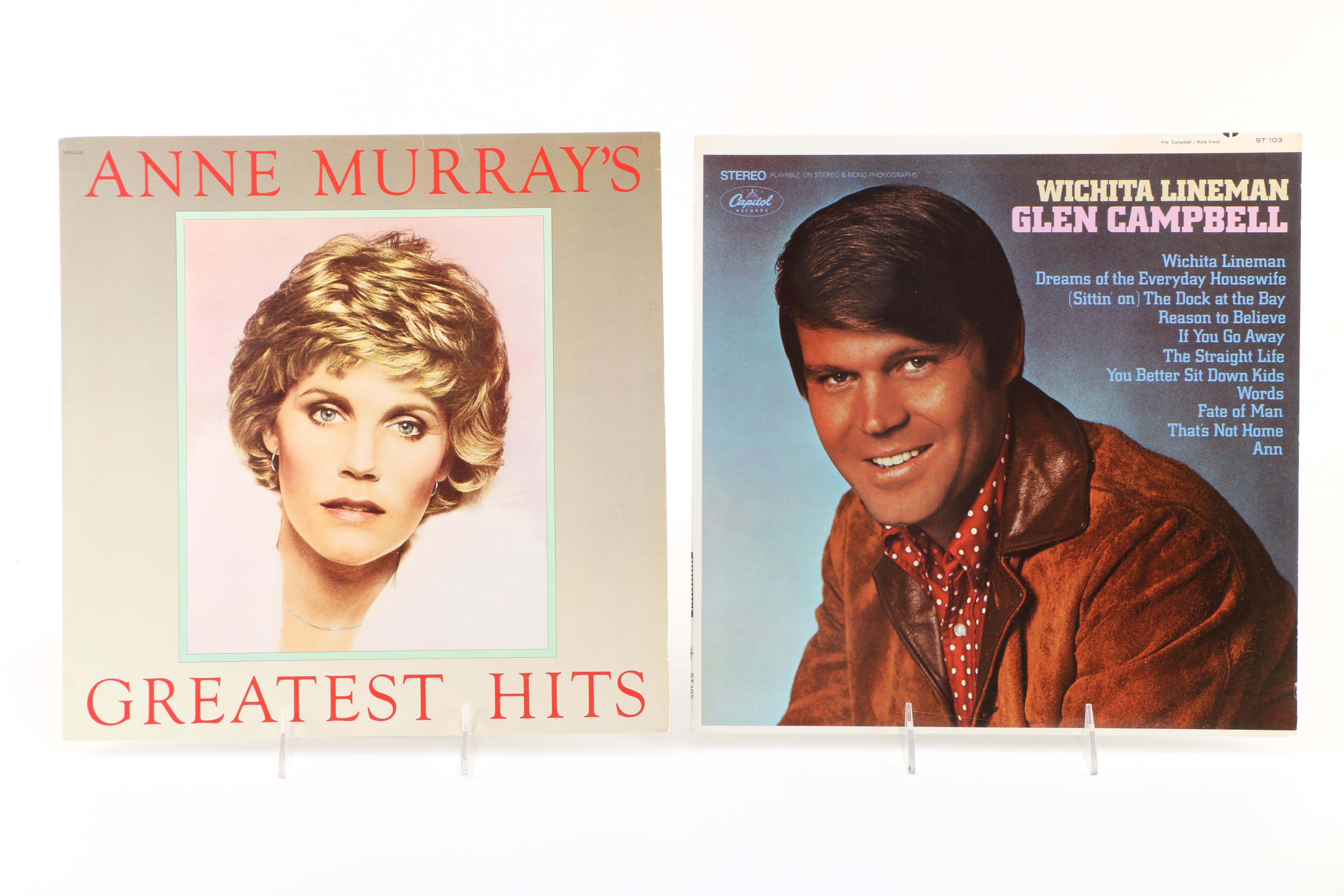 Nat King Cole, Boston Pops, John Denver, Other Easy Listening LPs