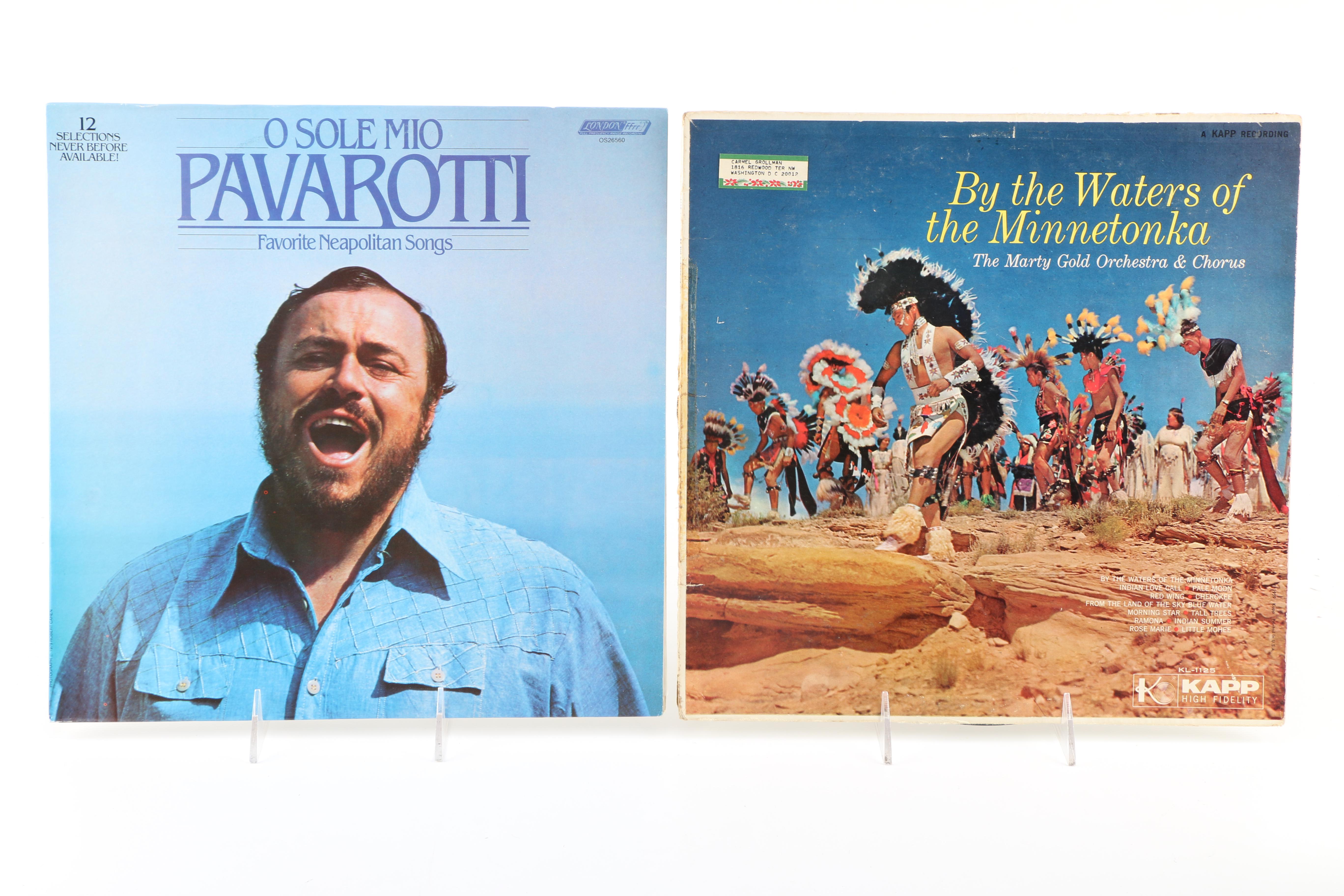 Nat King Cole, Boston Pops, John Denver, Other Easy Listening LPs