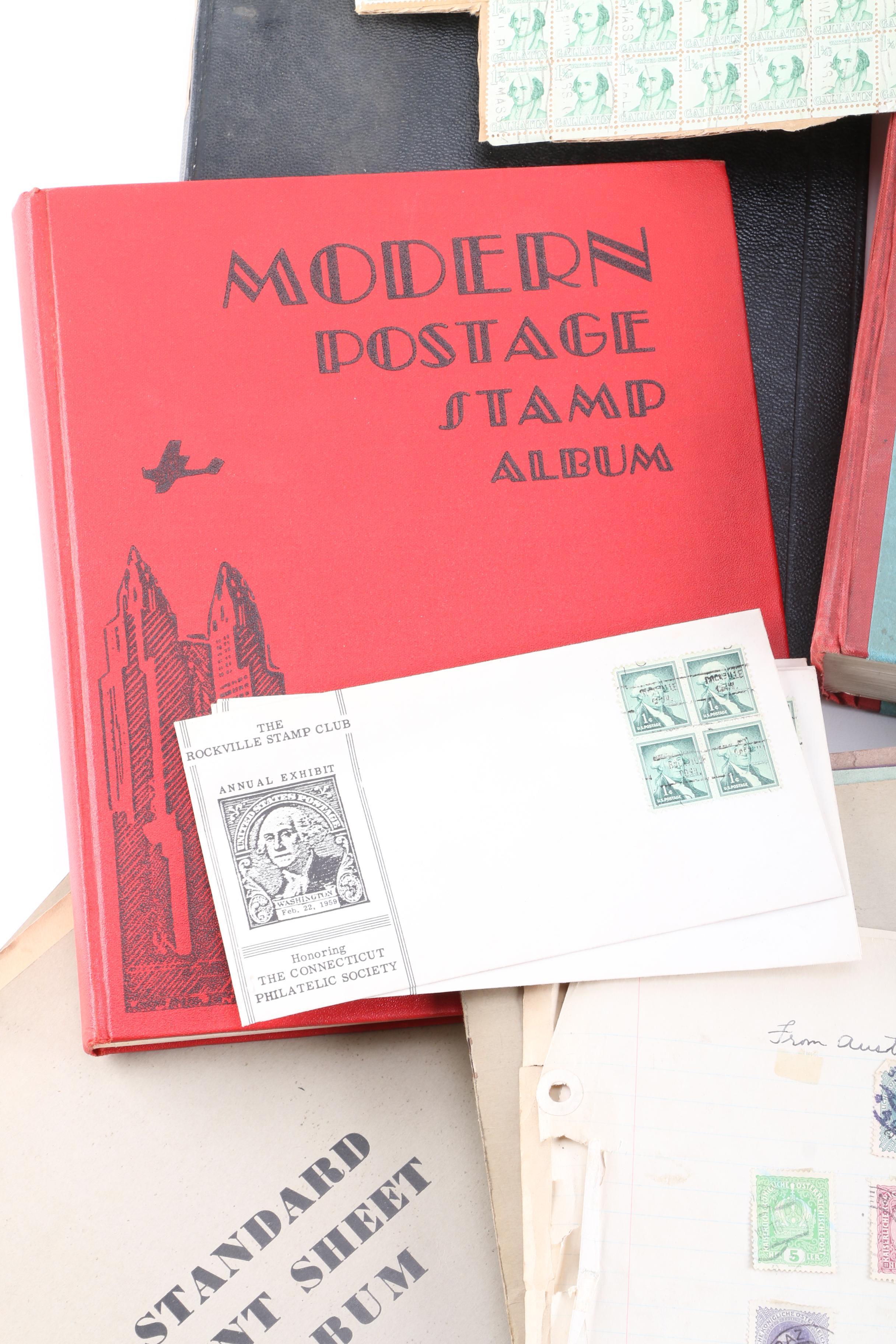 Large Assorted Stamp Collection