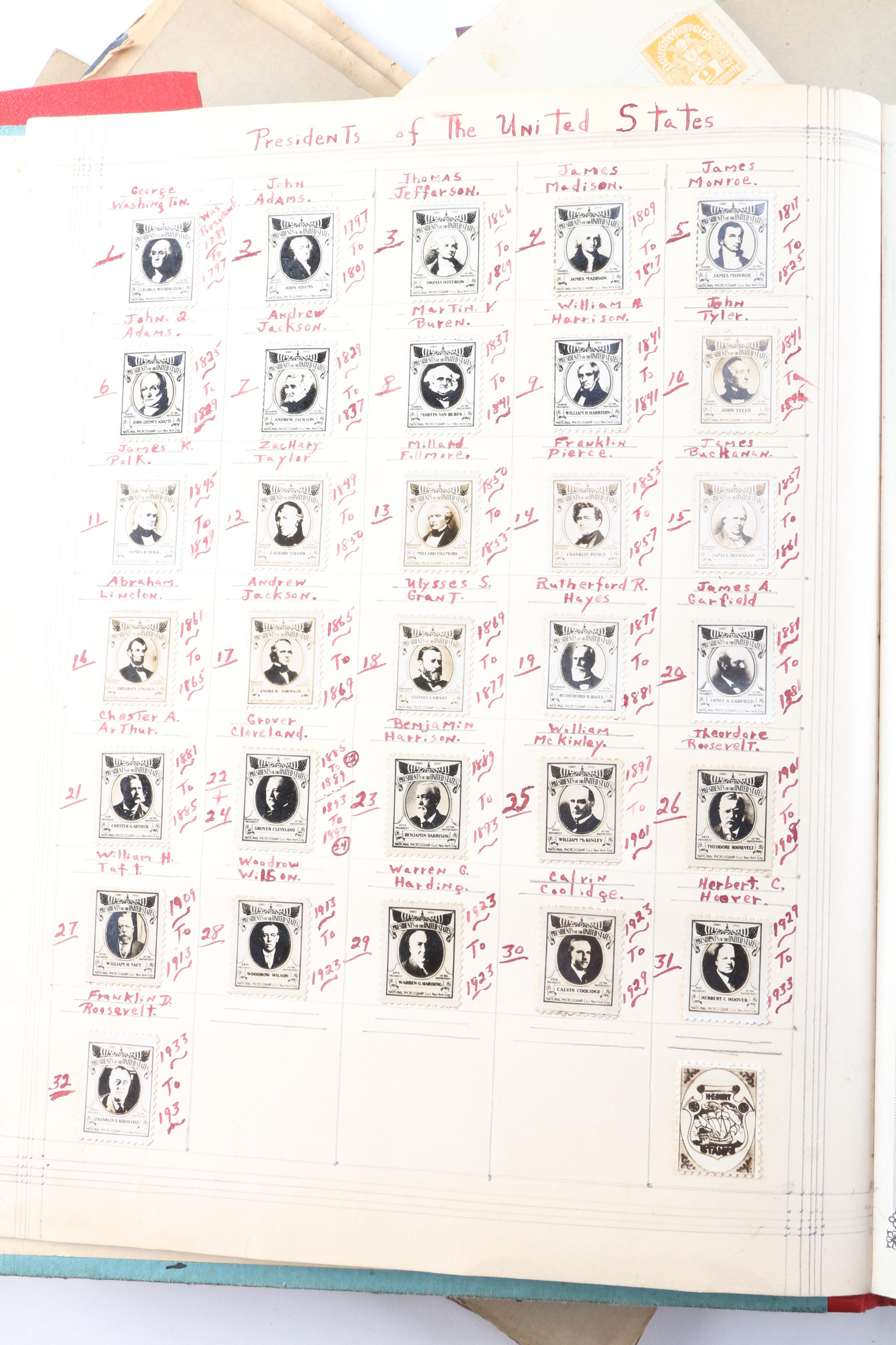 Large Assorted Stamp Collection