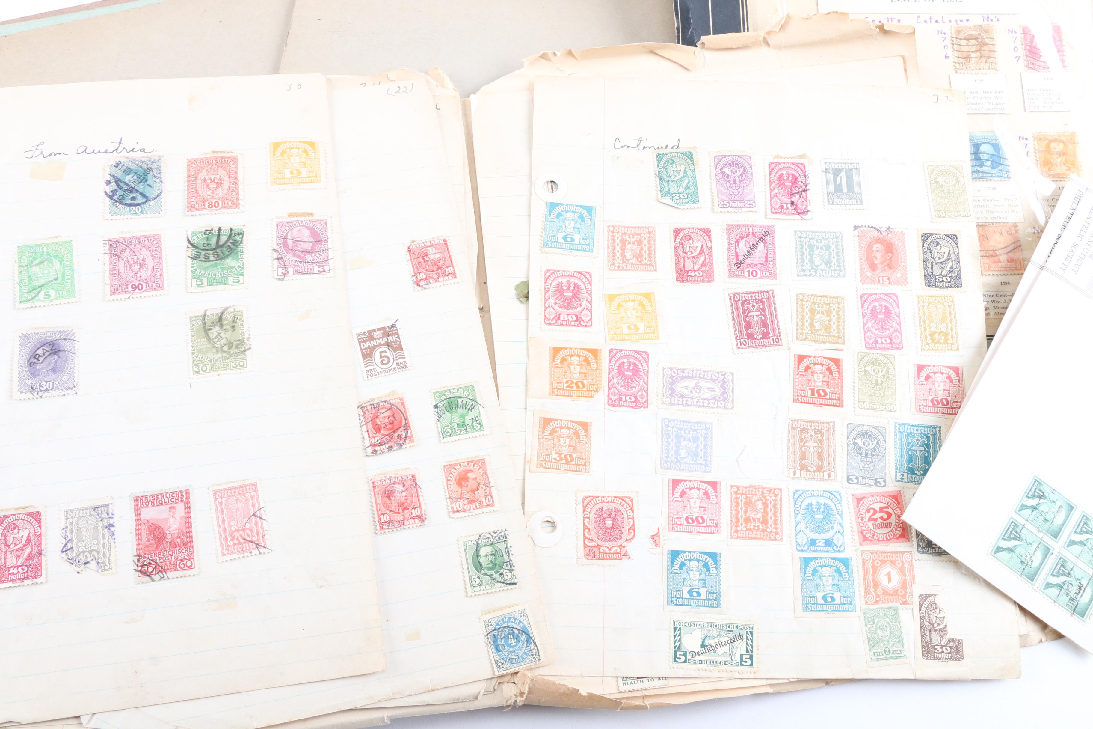 Large Assorted Stamp Collection