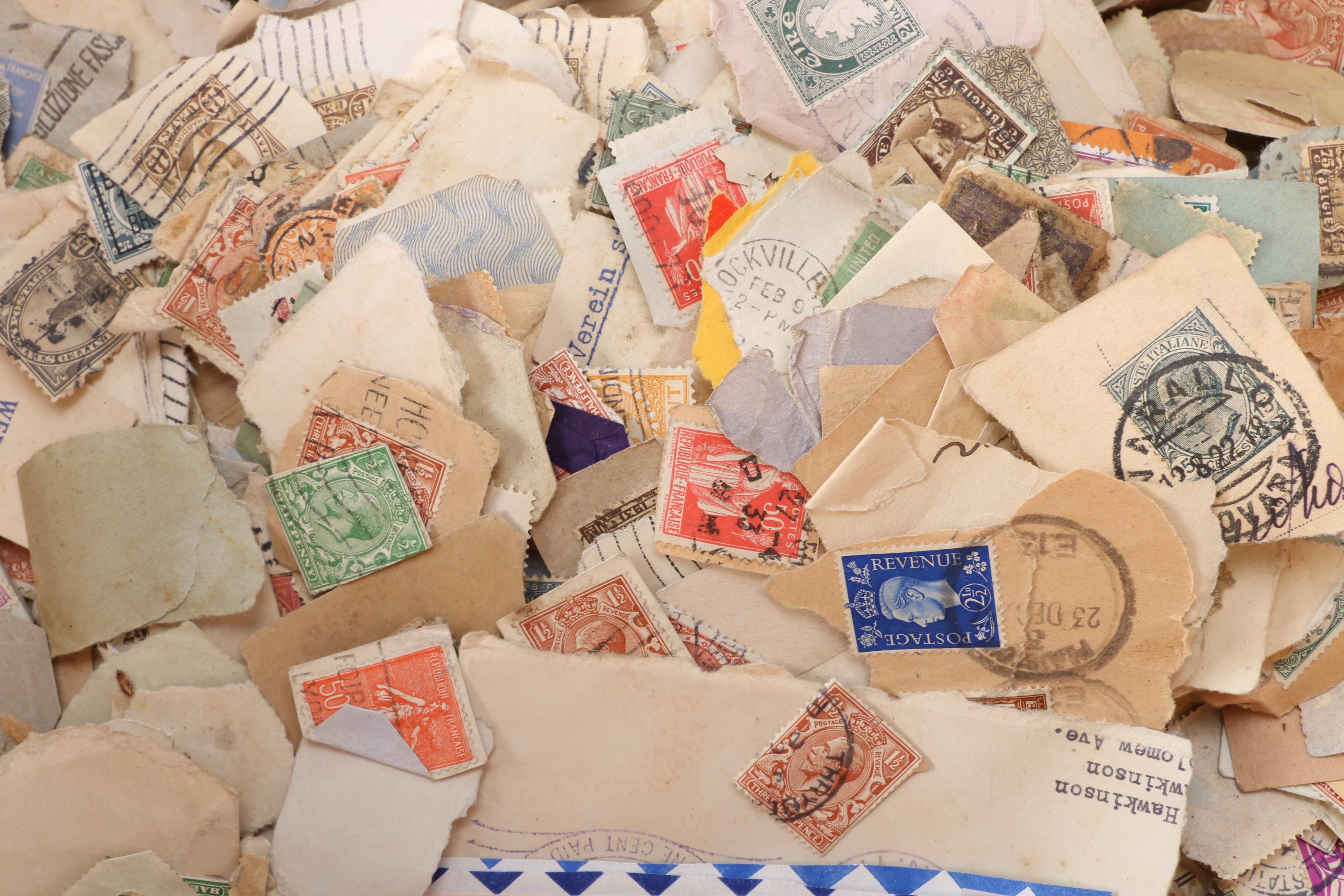 Large Assorted Stamp Collection