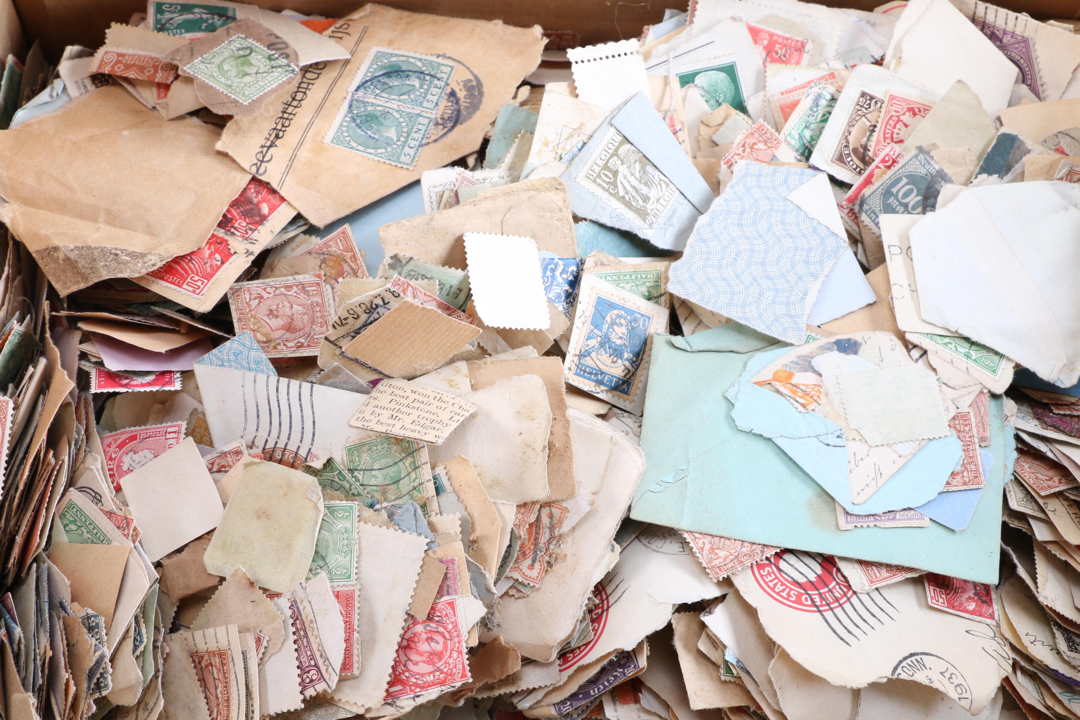 Large Assorted Stamp Collection