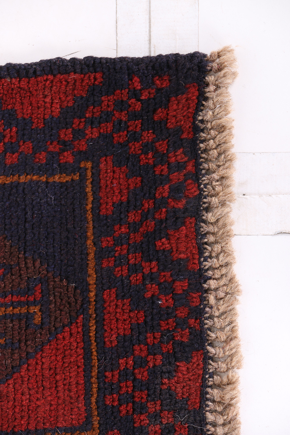Hand-Knotted Baluch Area Rug