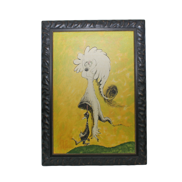 Dr. Seuss's Limited Edition "Fooling Nobody" Hand-Pulled Serigraph