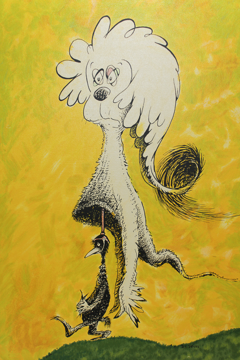 Dr. Seuss's Limited Edition "Fooling Nobody" Hand-Pulled Serigraph