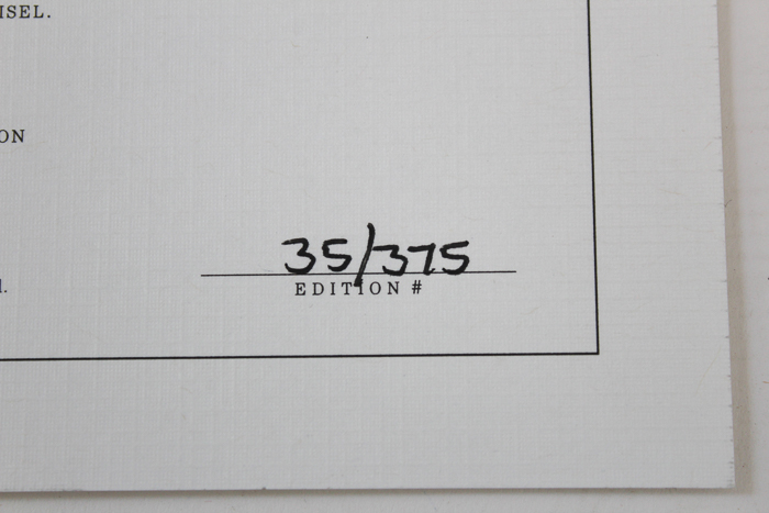 Dr. Seuss's Limited Edition "Fooling Nobody" Hand-Pulled Serigraph