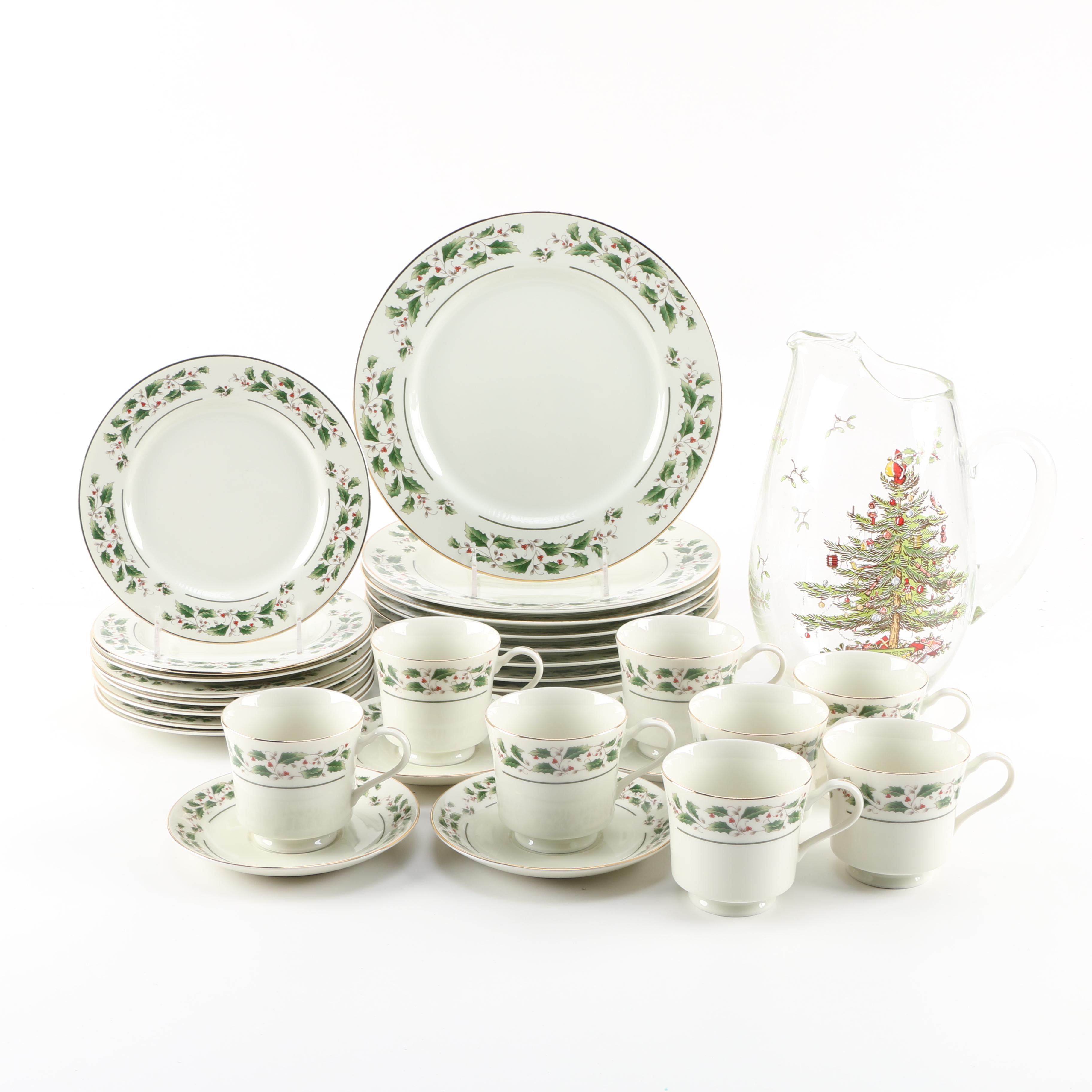 Christmas China Set