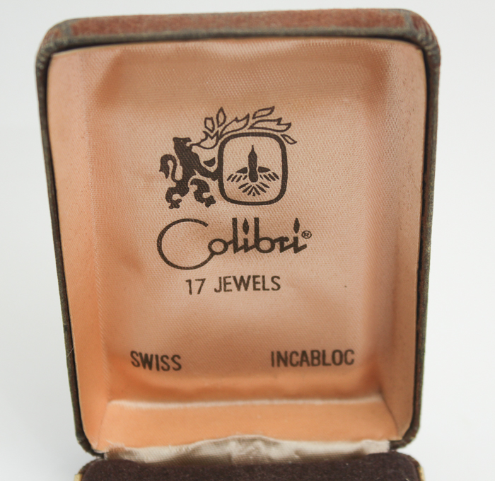 Vintage Colibri Hunting Case Pocket Watch