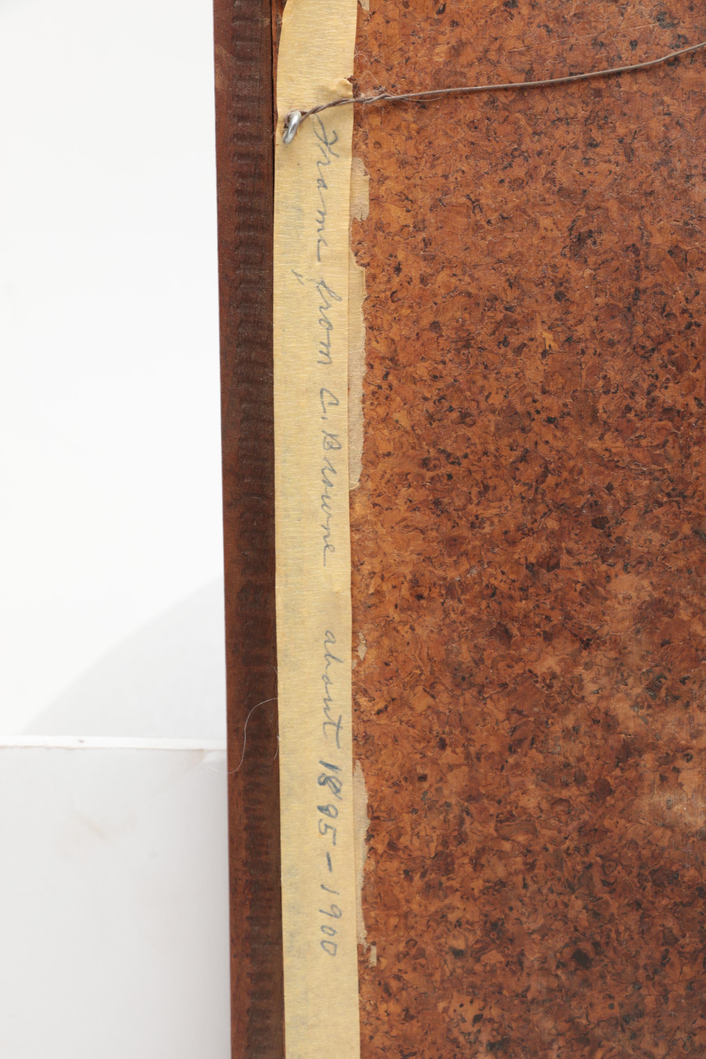 Vintage Framed Needlework Wall Decor