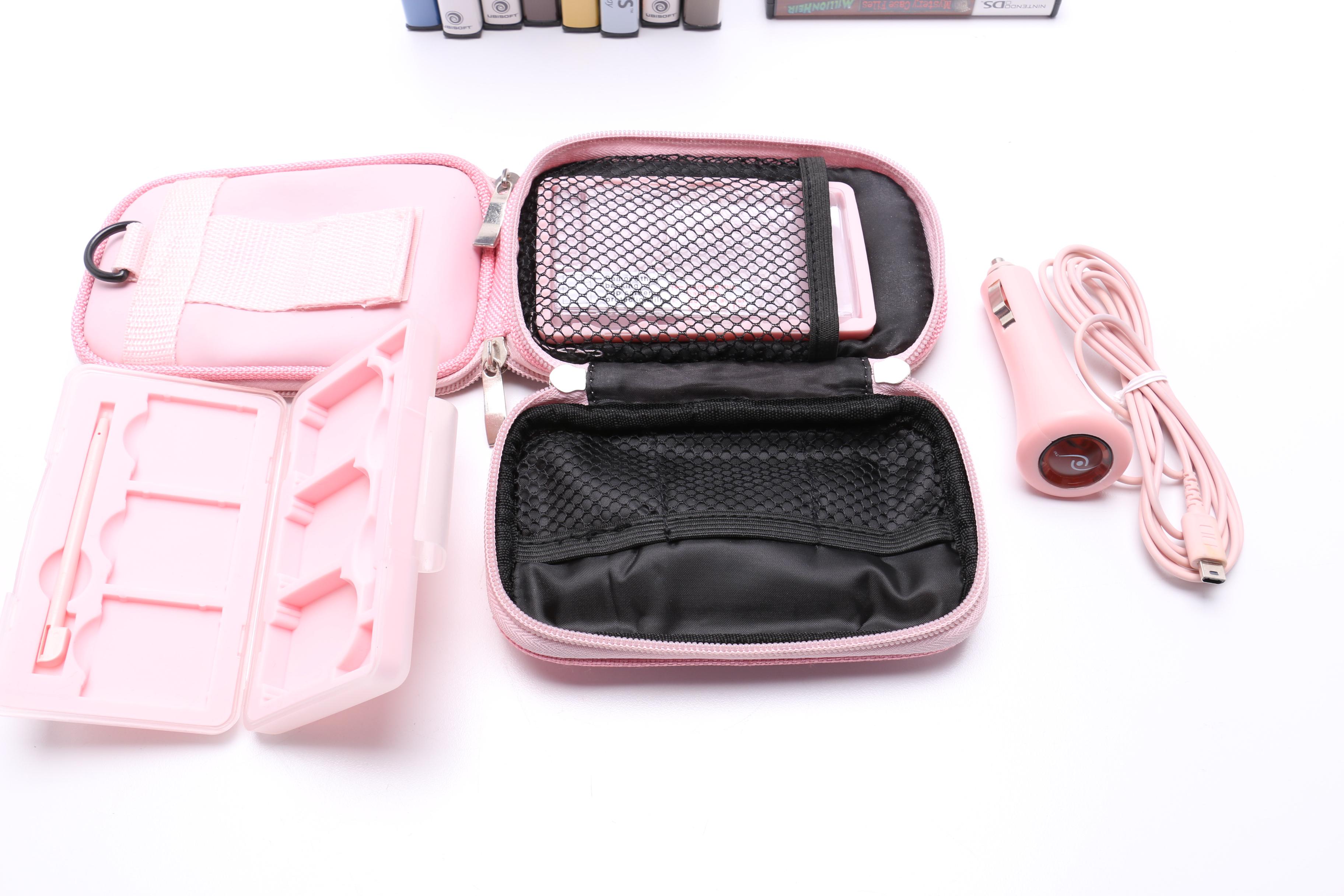 Nintendo DS Lite with Accessories and Games