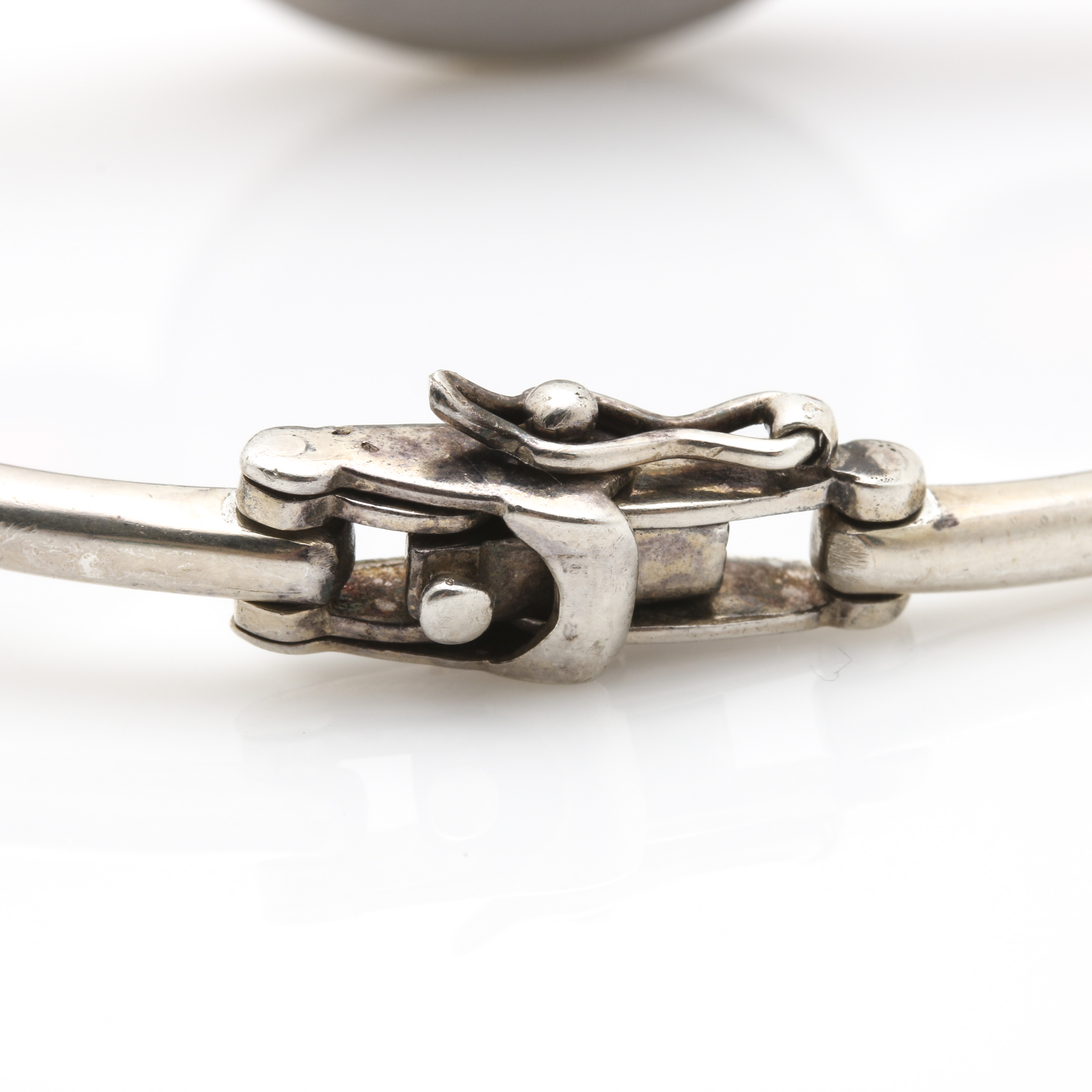 Boma Sterling Silver and Garnet Watch