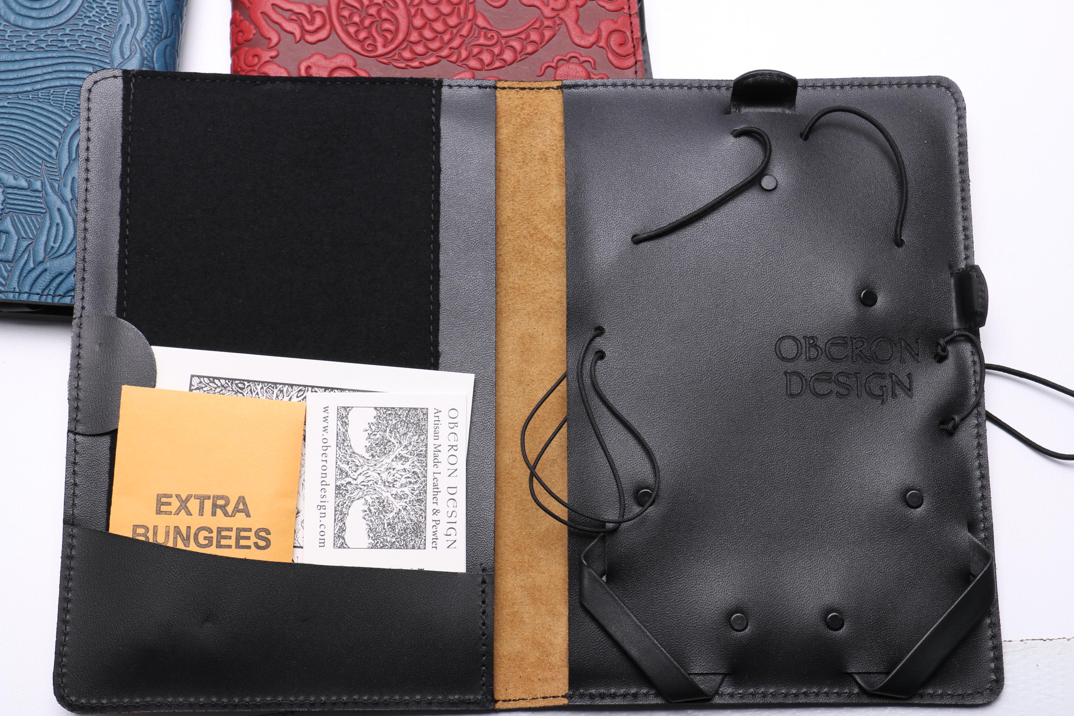 Collection of Oberon Design Leather Kindle Cases