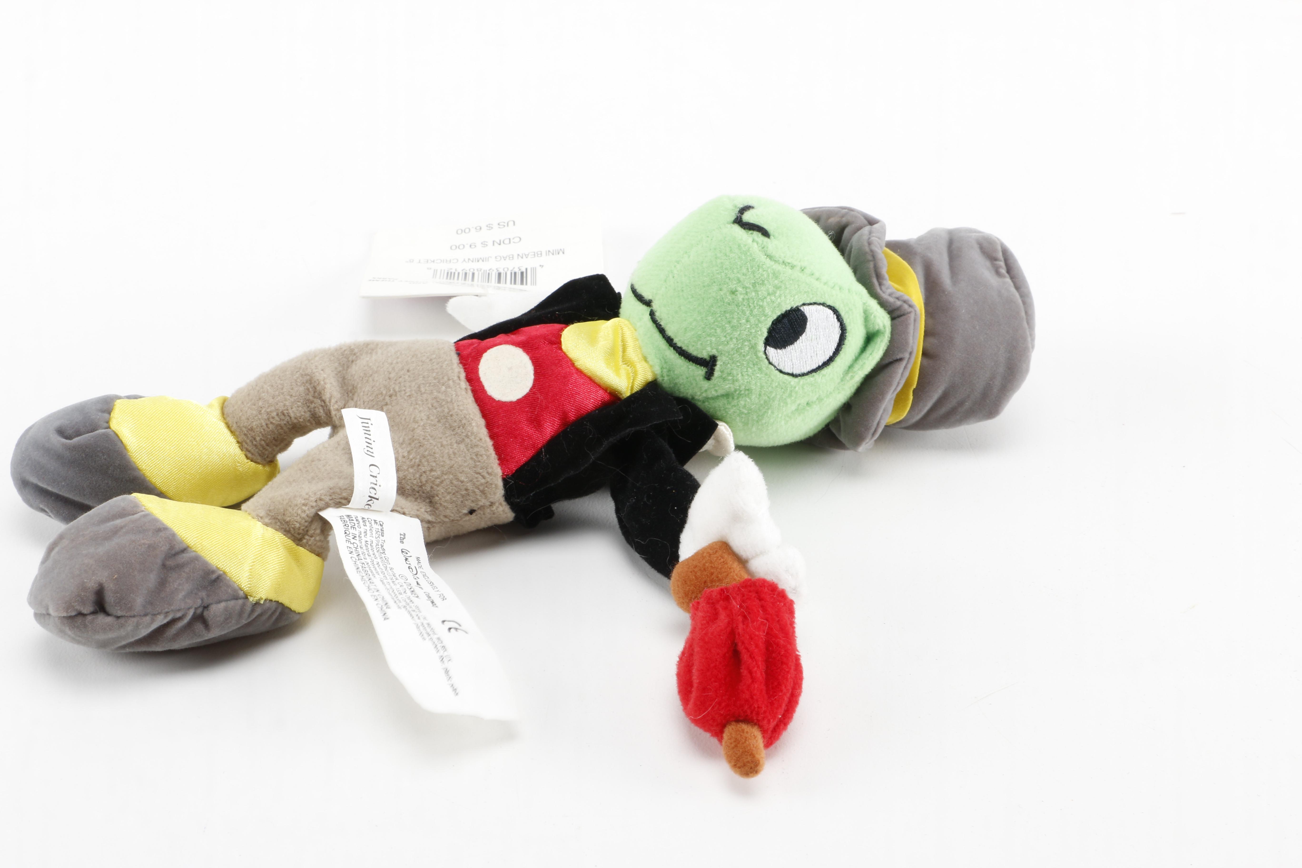 Walt Disney's Pinocchio and Peter Pan Plush Toys