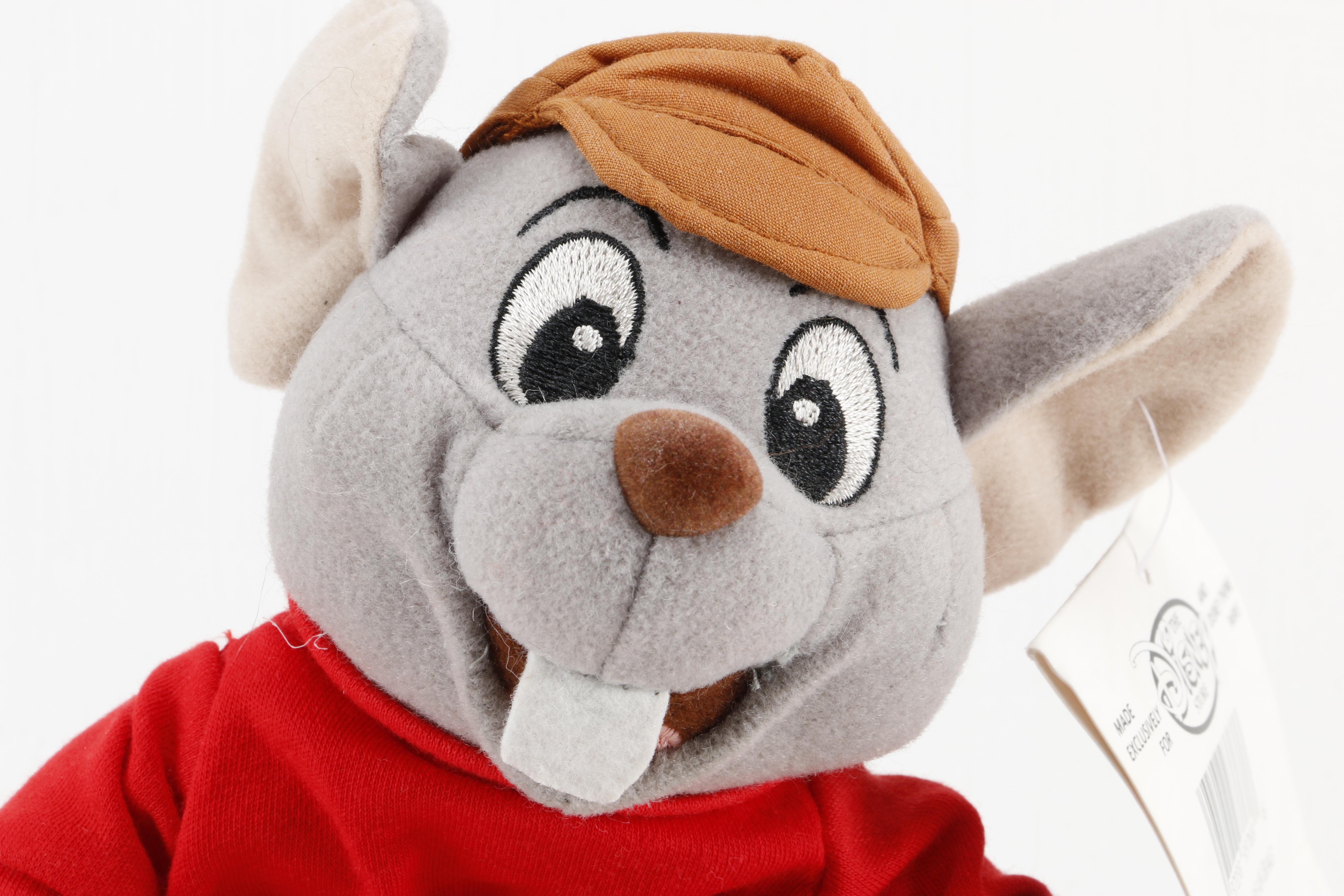 Disney Plush Toys From "The Rescuers" and "Chip and Dale"