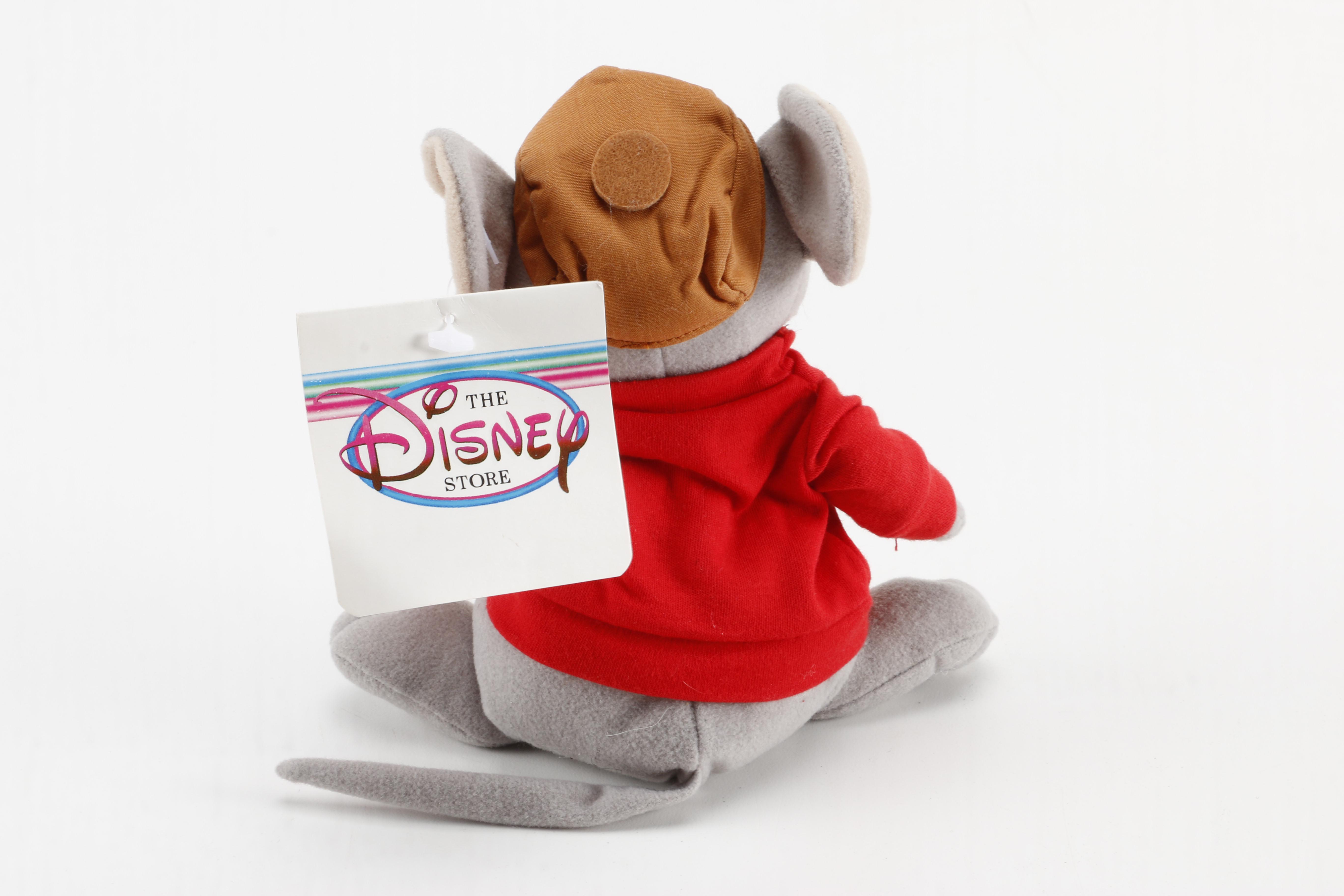 Disney Plush Toys From "The Rescuers" and "Chip and Dale"