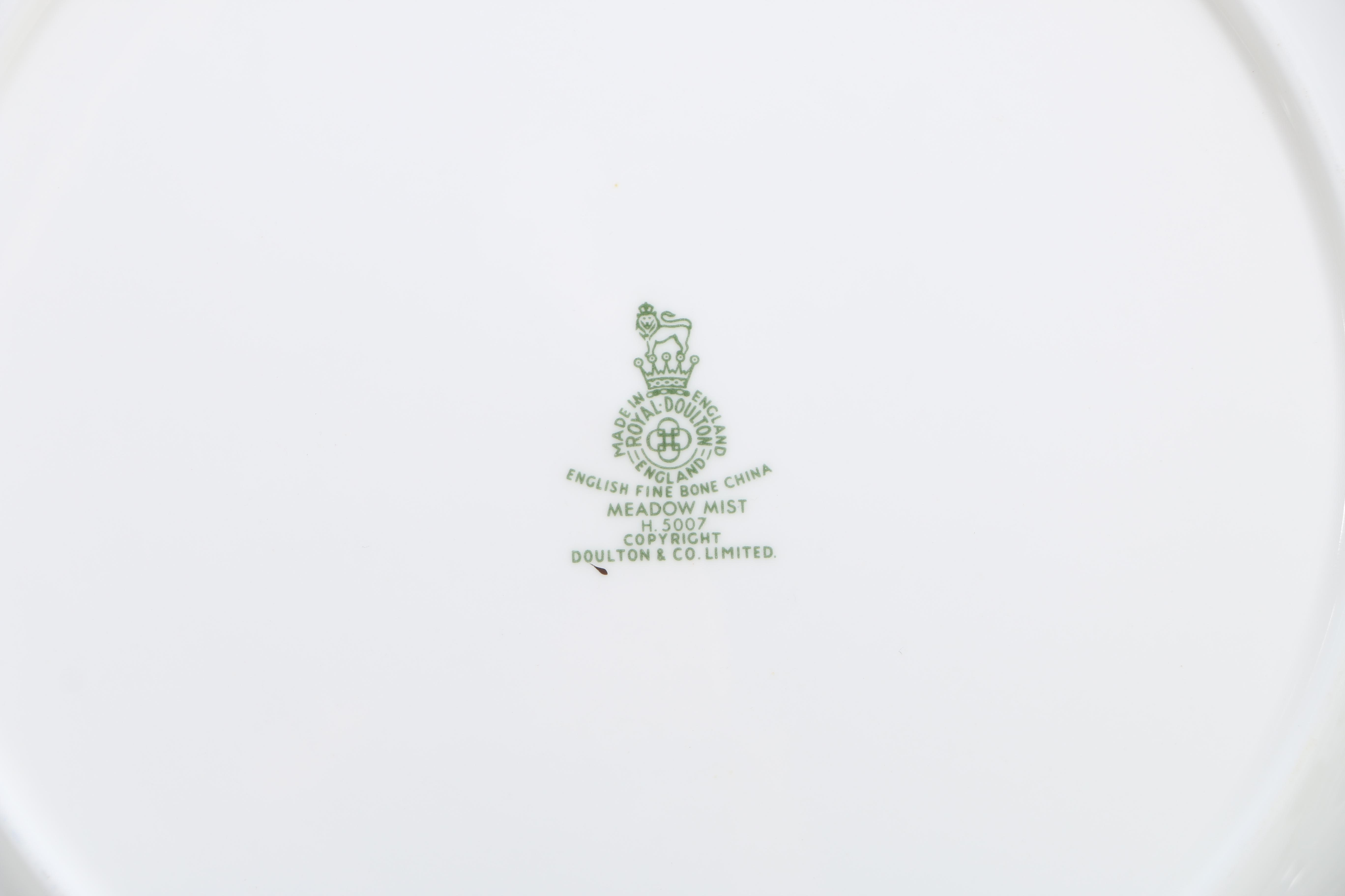 Royal Doulton "Meadow Mist" Bone China Dinner Service