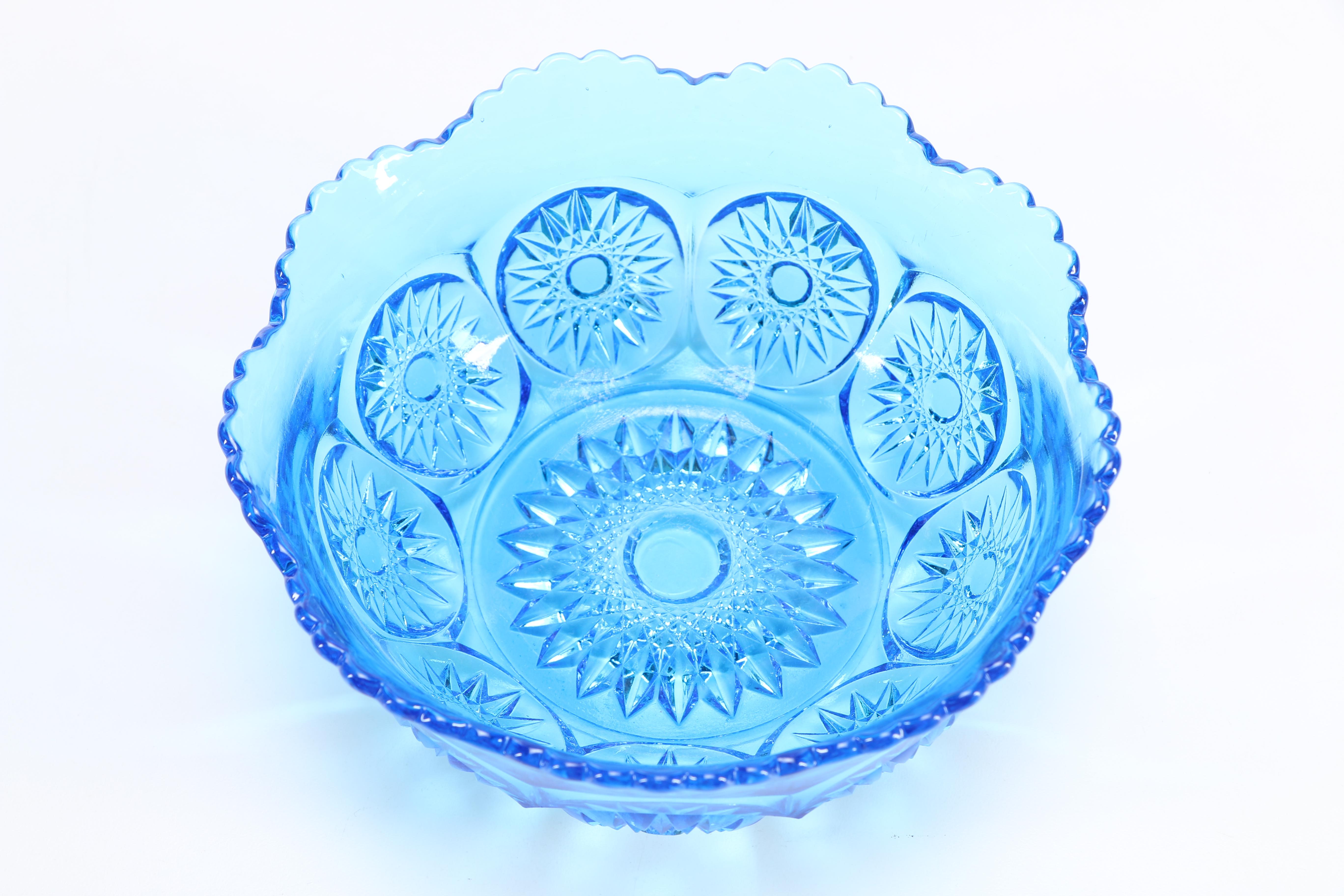 Group of Vintage Tableware Including Indiana Glass Carnival Glass