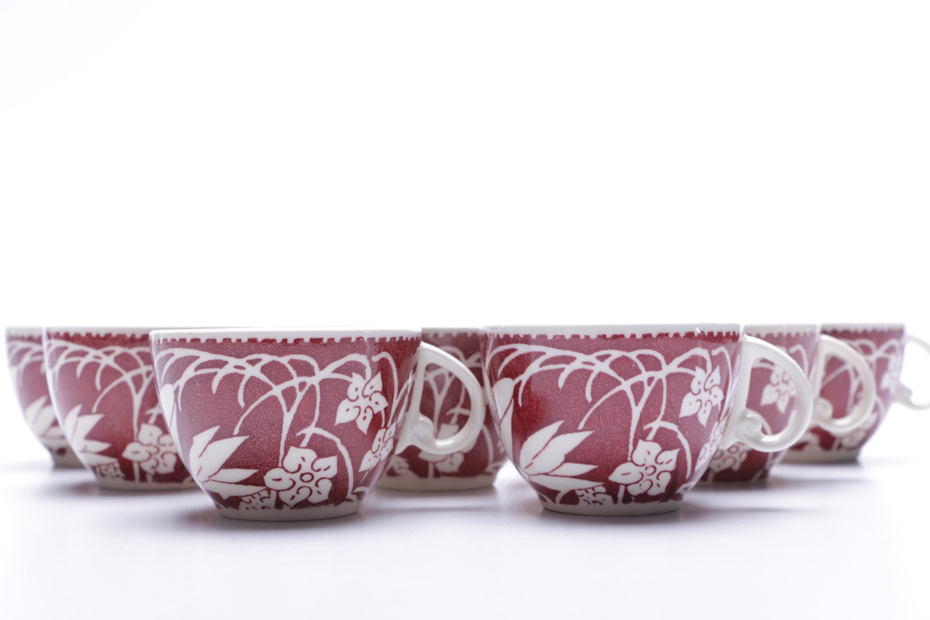 Vintage Vernon Kilns "Hawaiian Flowers" Coffee Pot Set