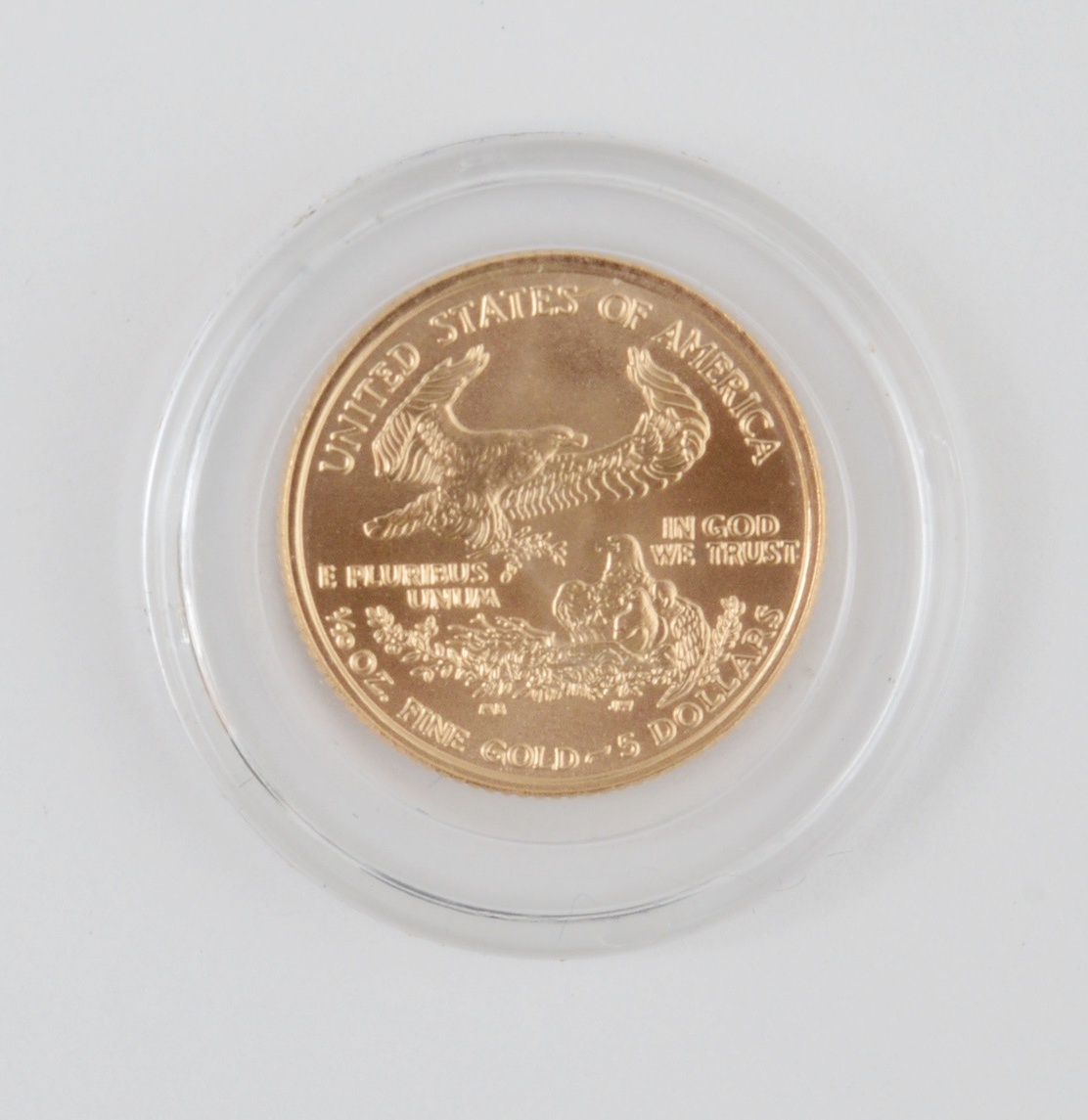 First American Eagle Millennium $5 Gold Coin