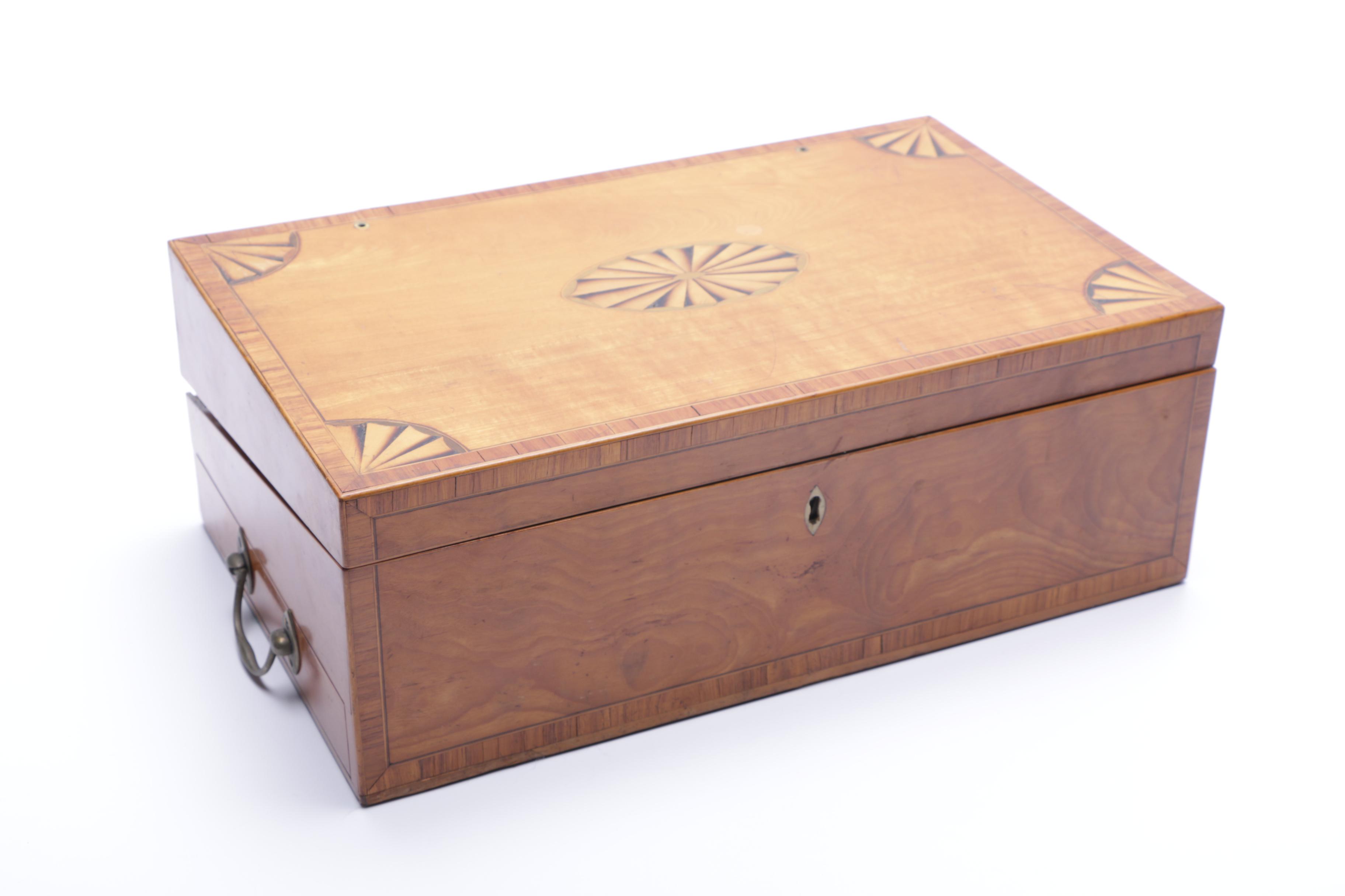 Antique Inlaid Lap Desk