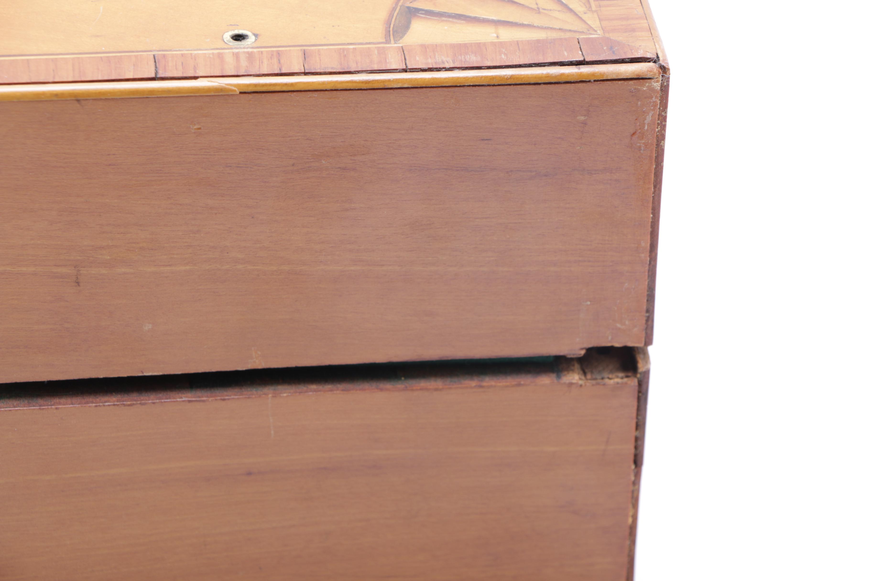 Antique Inlaid Lap Desk