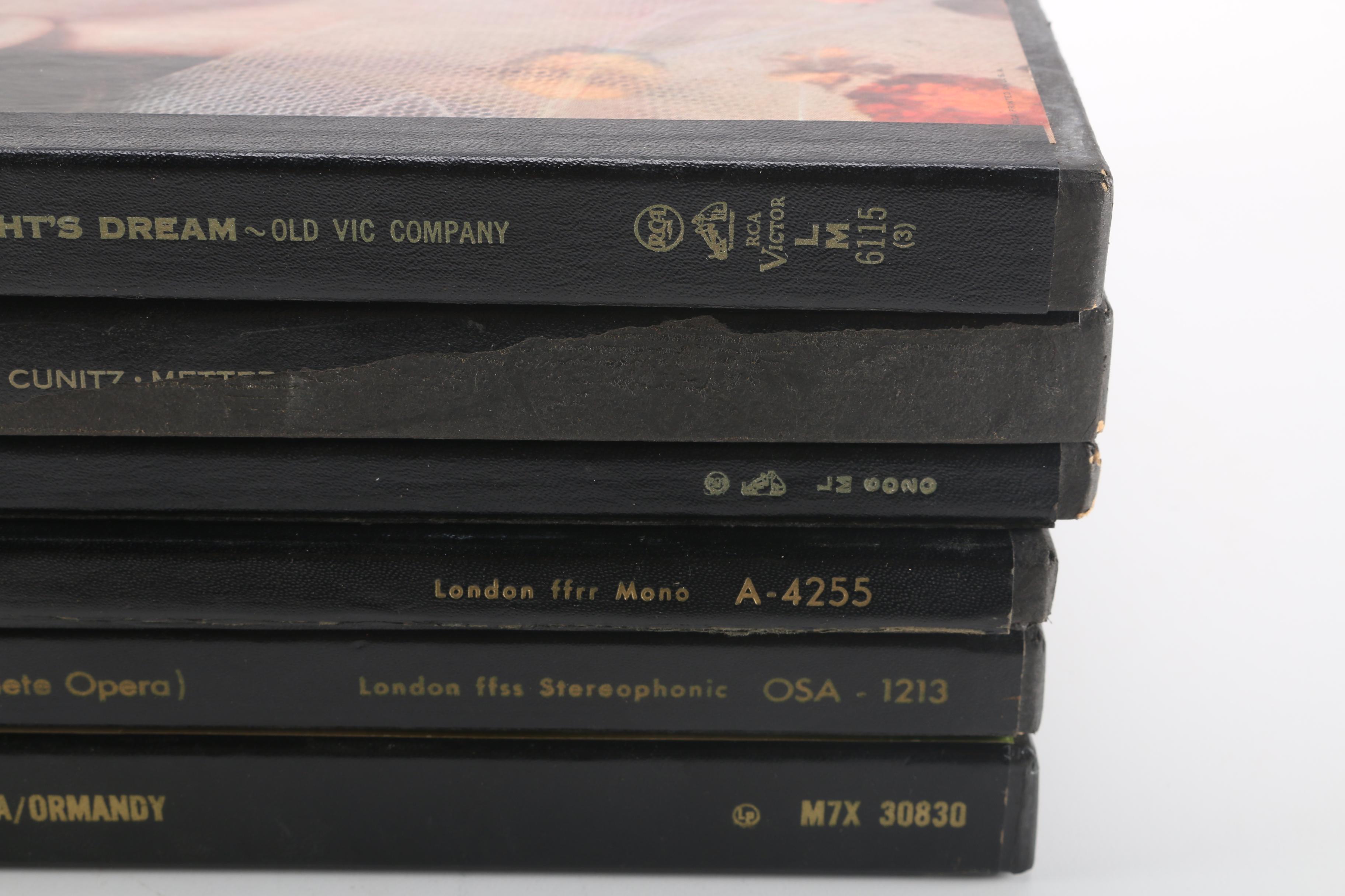 Classical Record Box Sets Including Britten's "War Requiem"