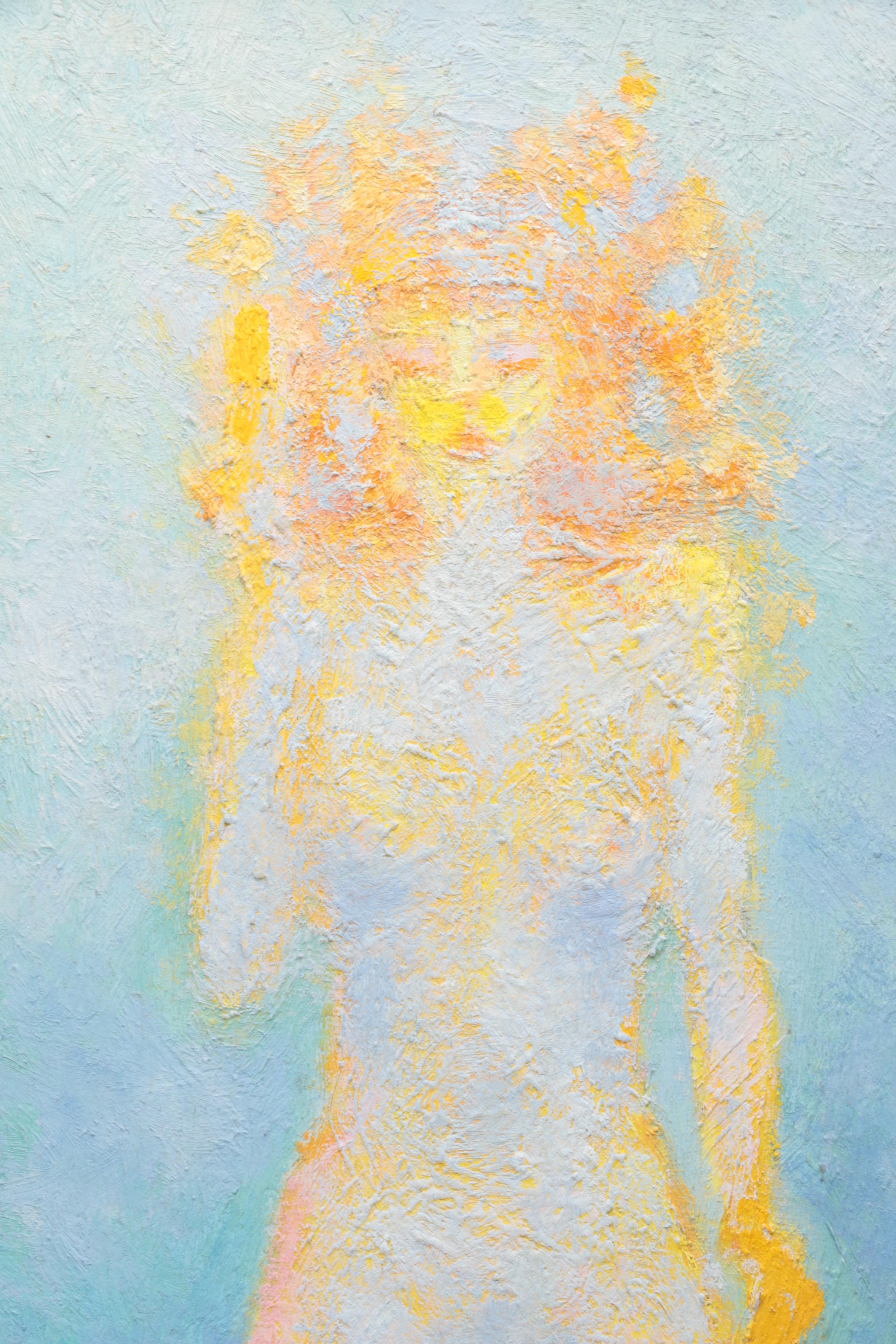 Schwinger Oil Painting of Abstract Figure Study