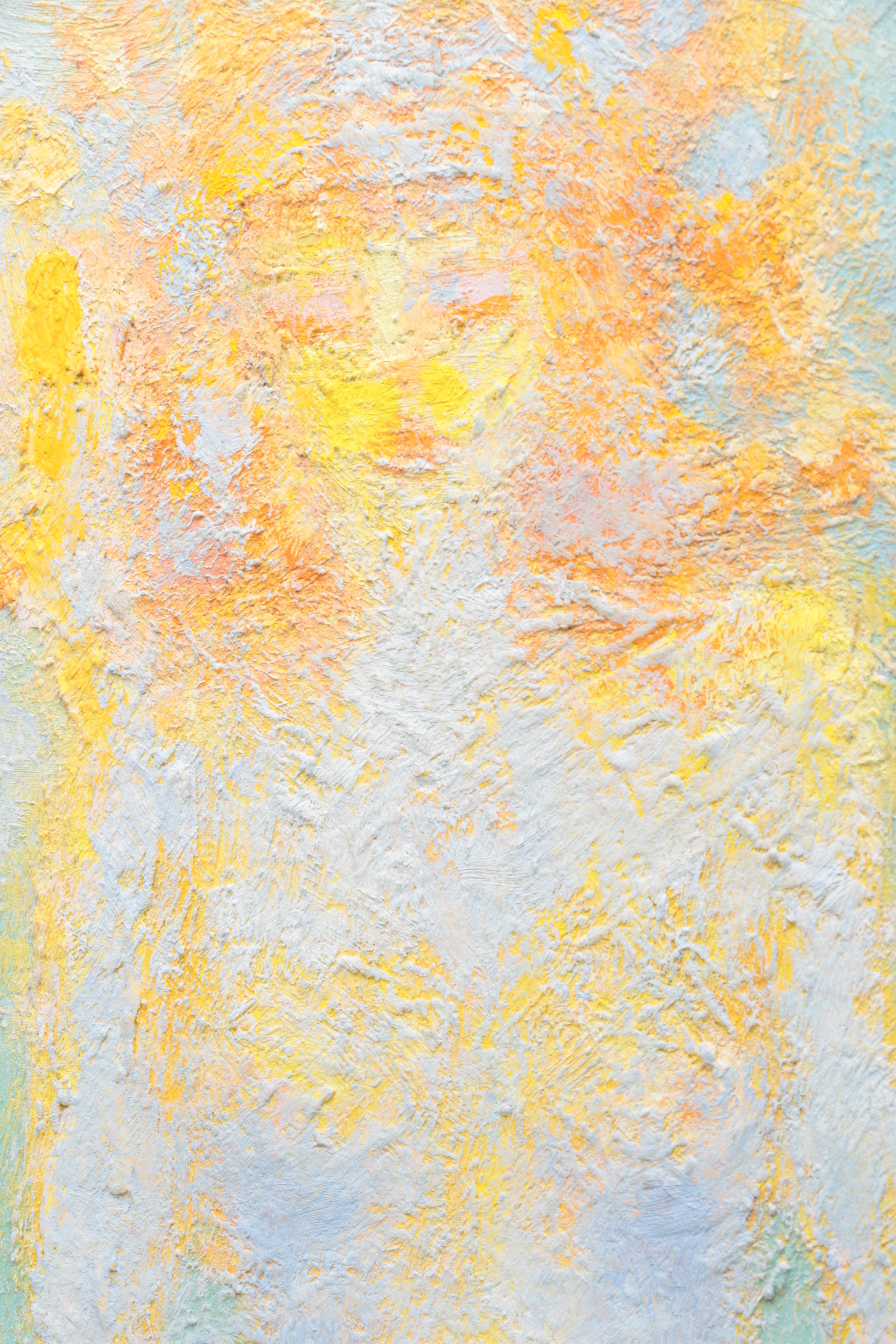 Schwinger Oil Painting of Abstract Figure Study