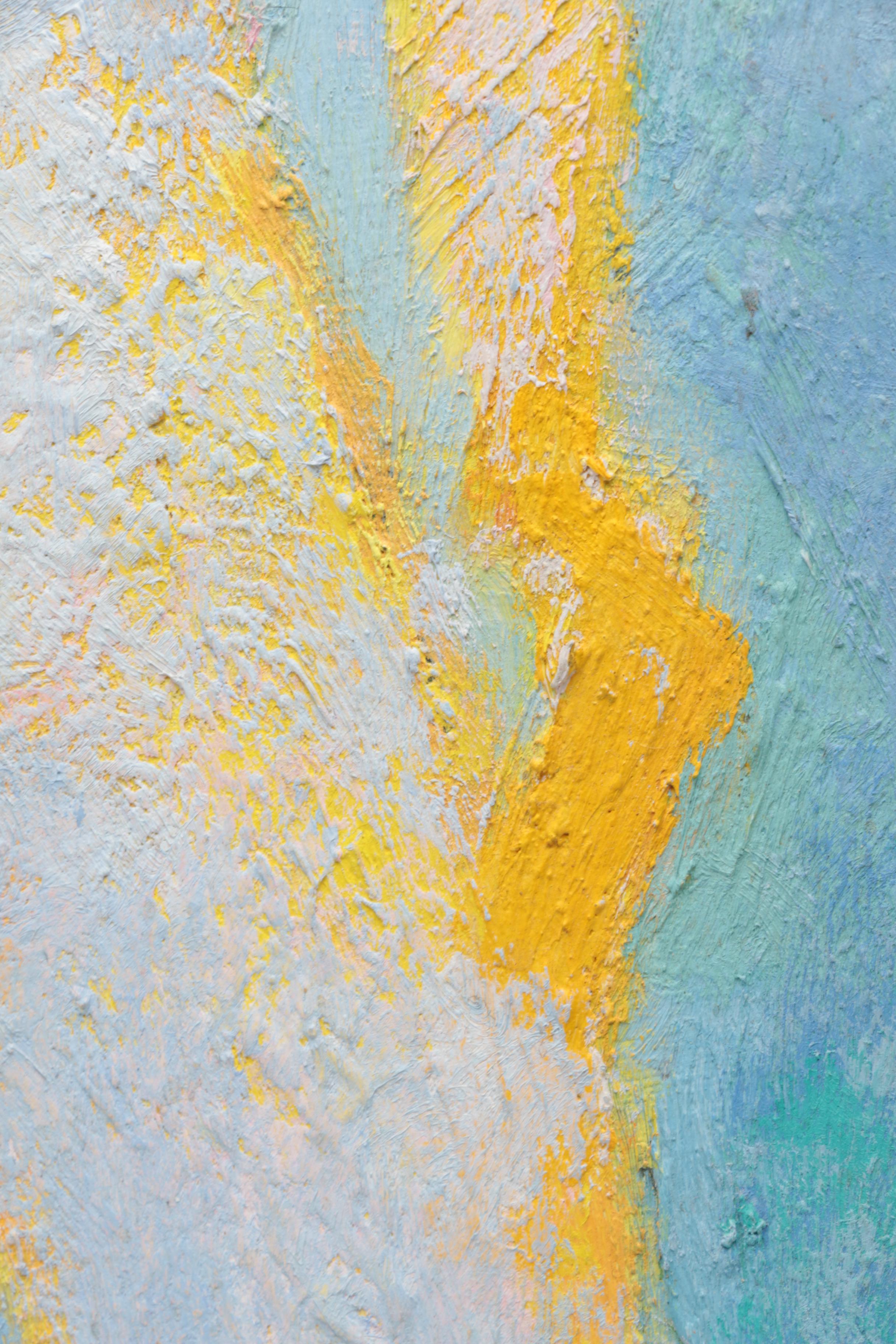 Schwinger Oil Painting of Abstract Figure Study