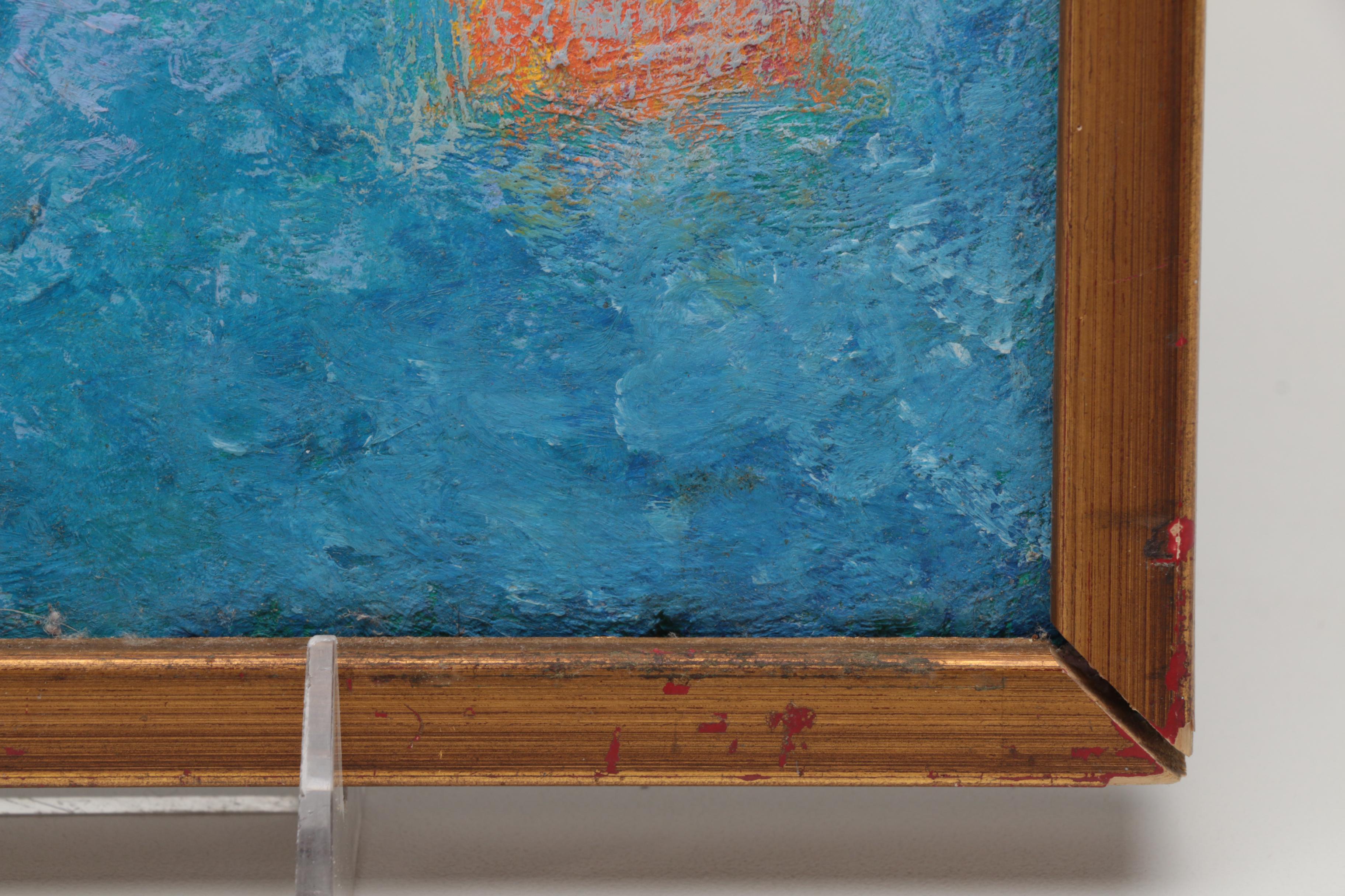 Schwinger Oil Painting of Abstract Figure Study