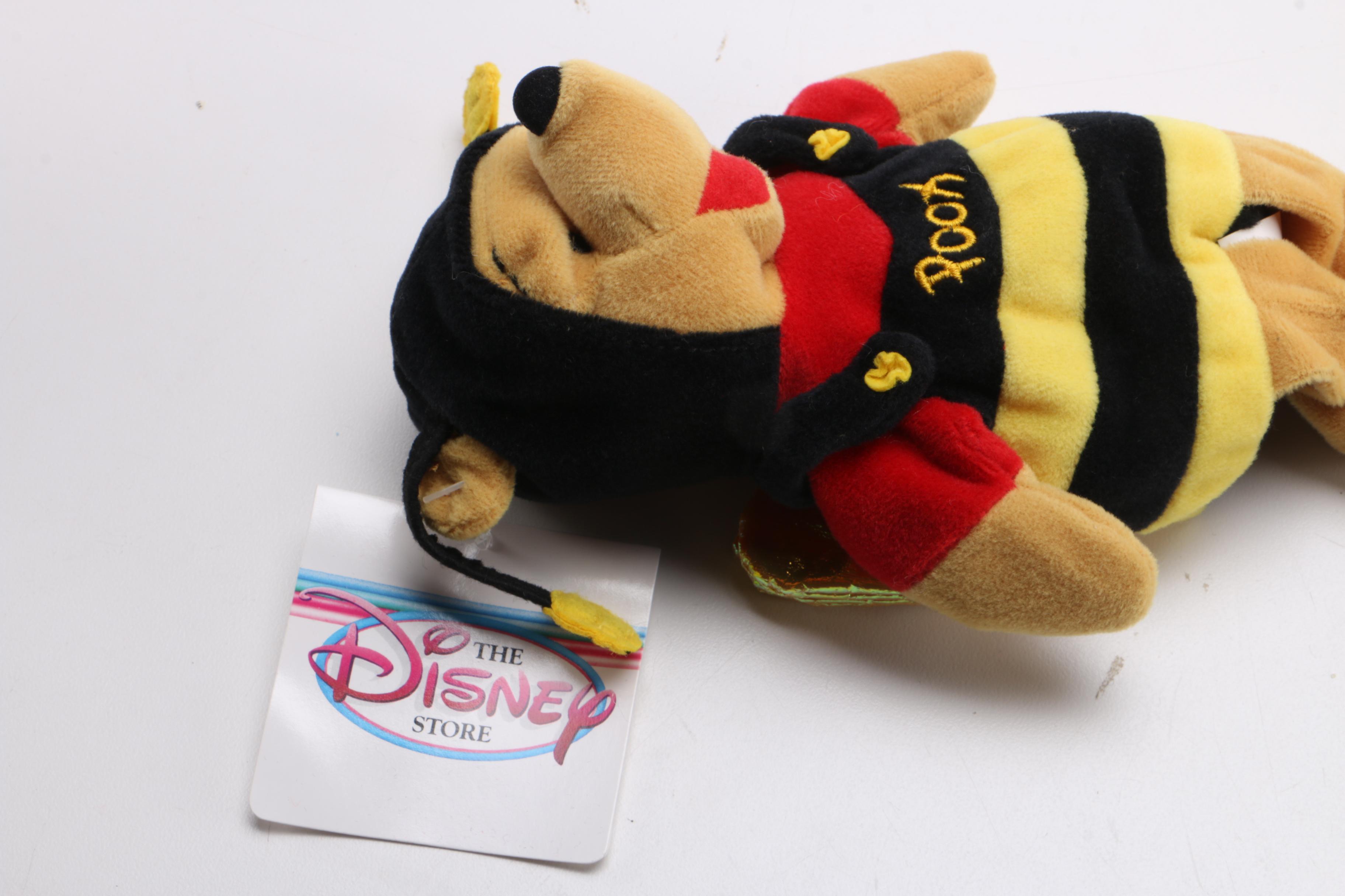 Walt Disney Bumble Bee Winnie-the-Pooh Plush Toys