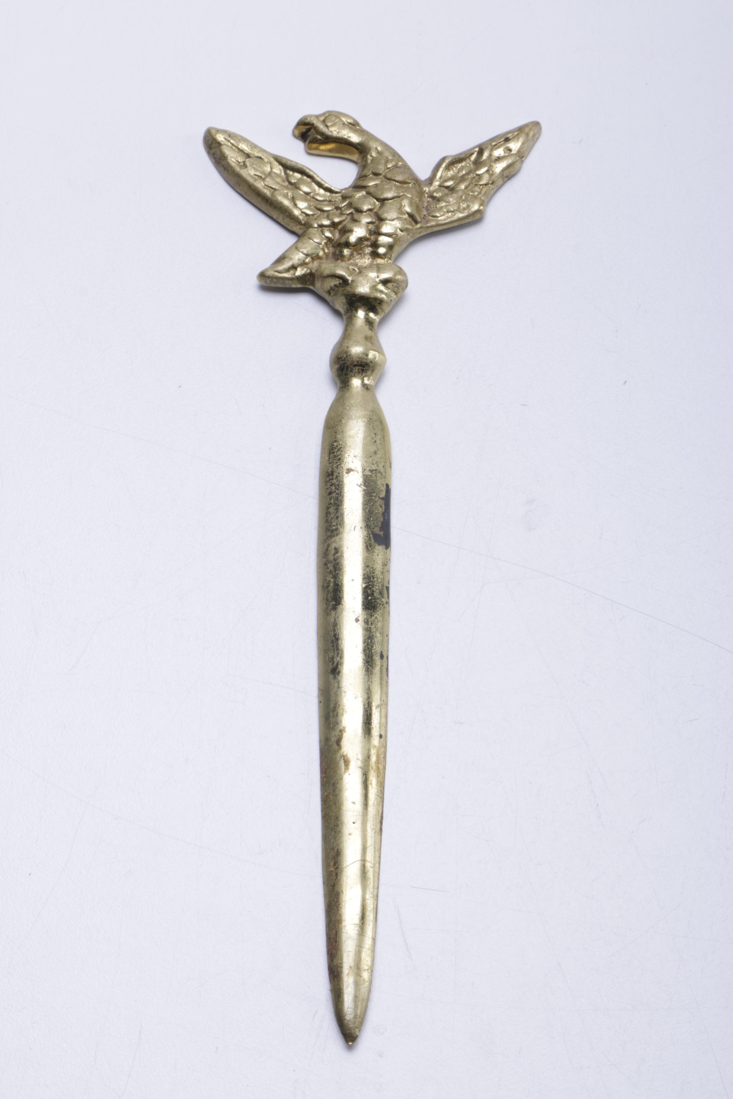 Vintage Virginia Metalcrafters Eagle Letter Opener