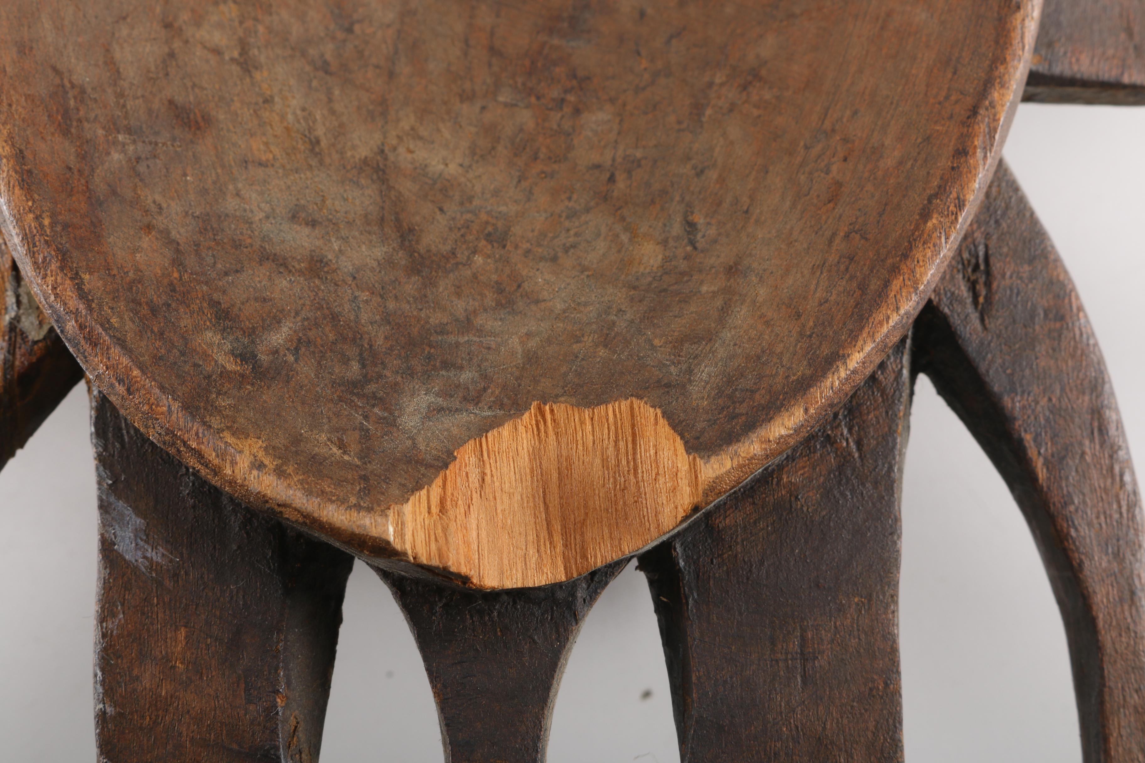 Kenyan Carved Wooden Sculpture