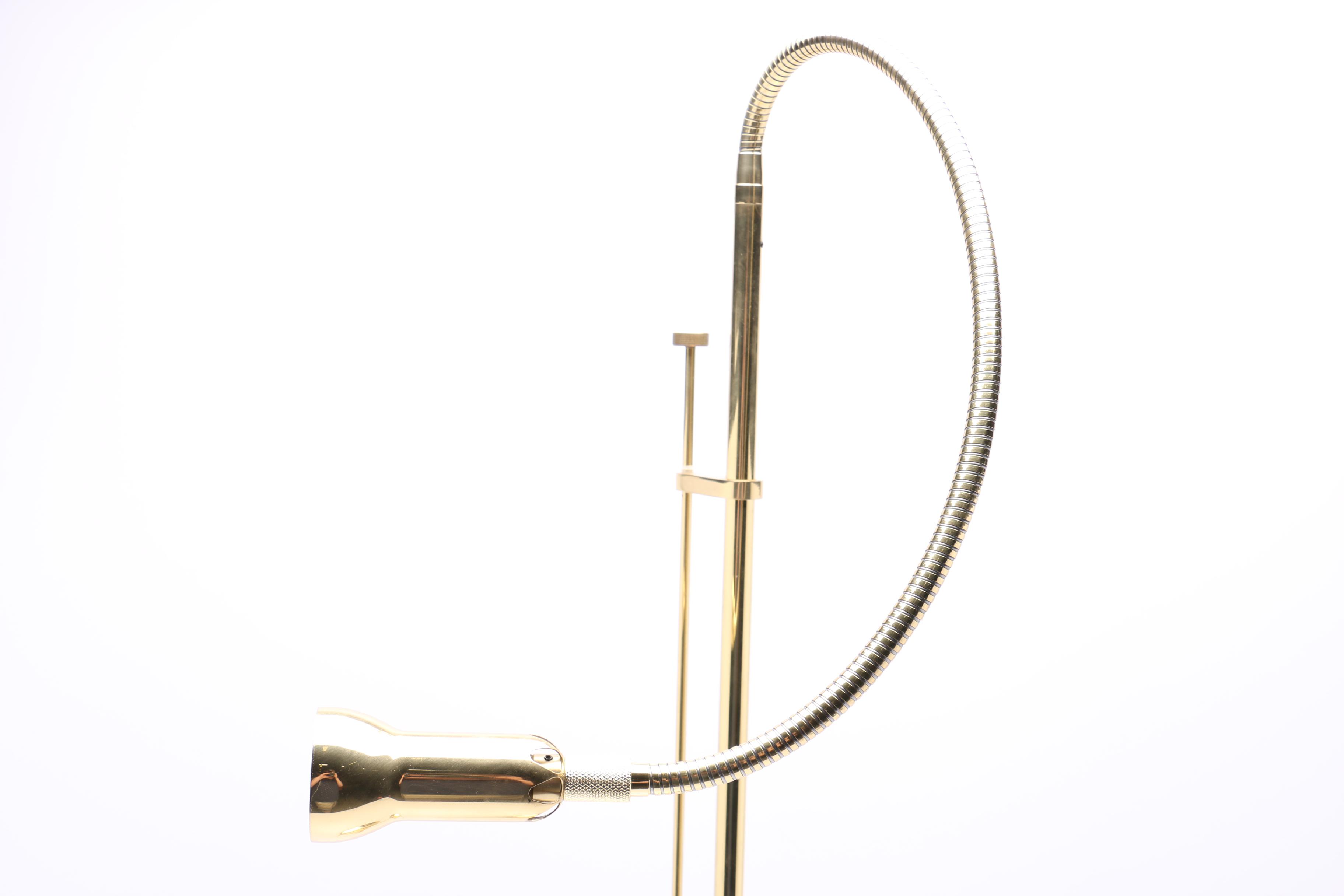Brass Adjustable Floor Lamp