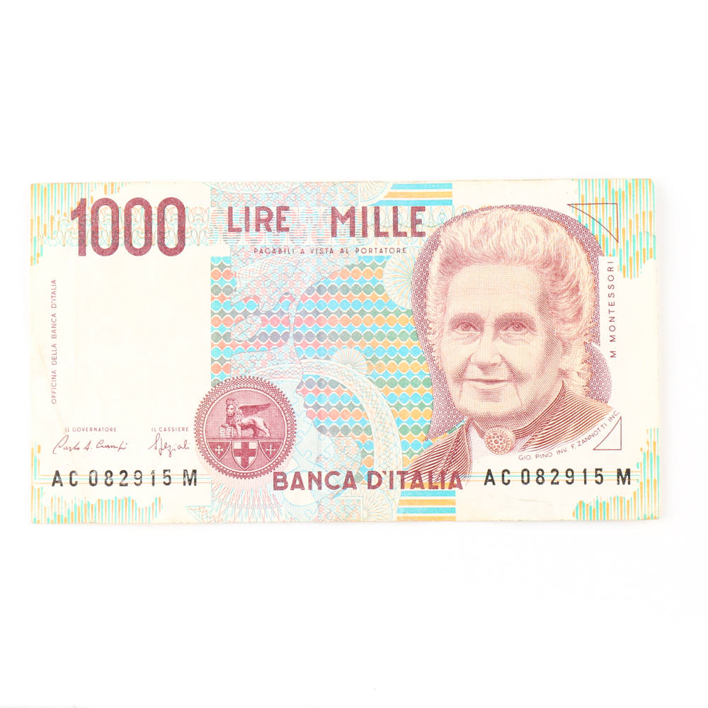 Thirty-Eight Pieces of Foreign Currency