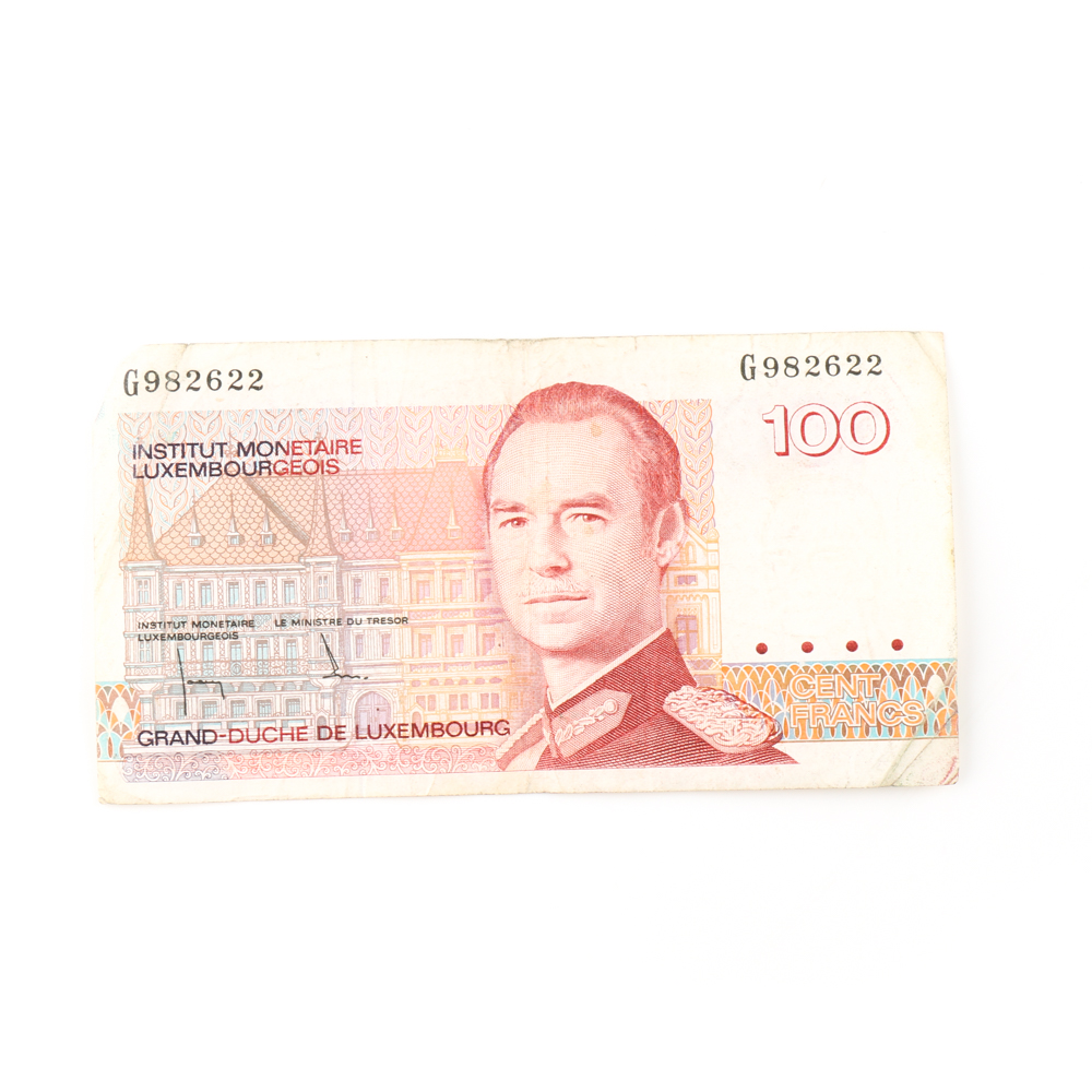 Thirty-Eight Pieces of Foreign Currency