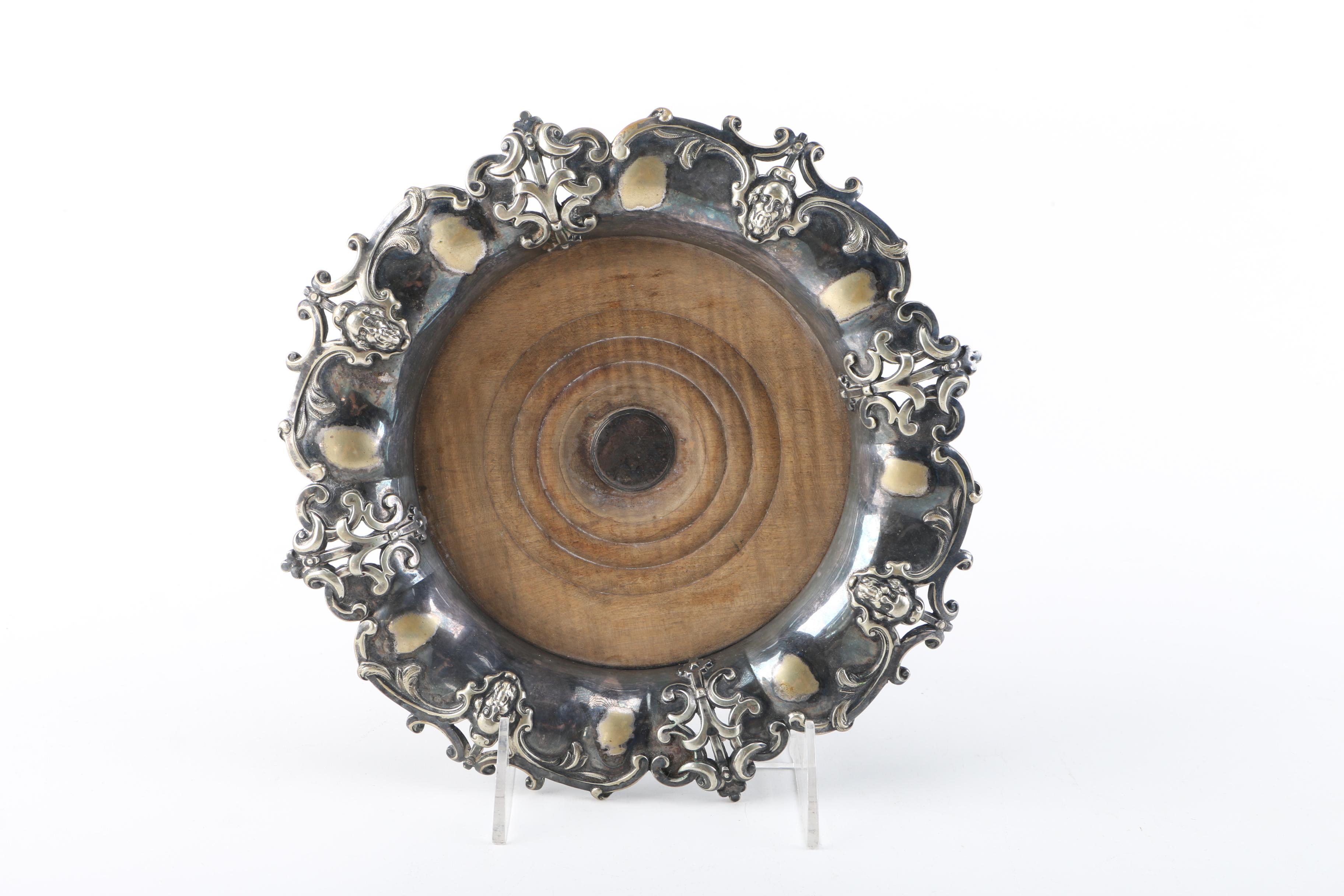 Silver Plate Tray and Vessels