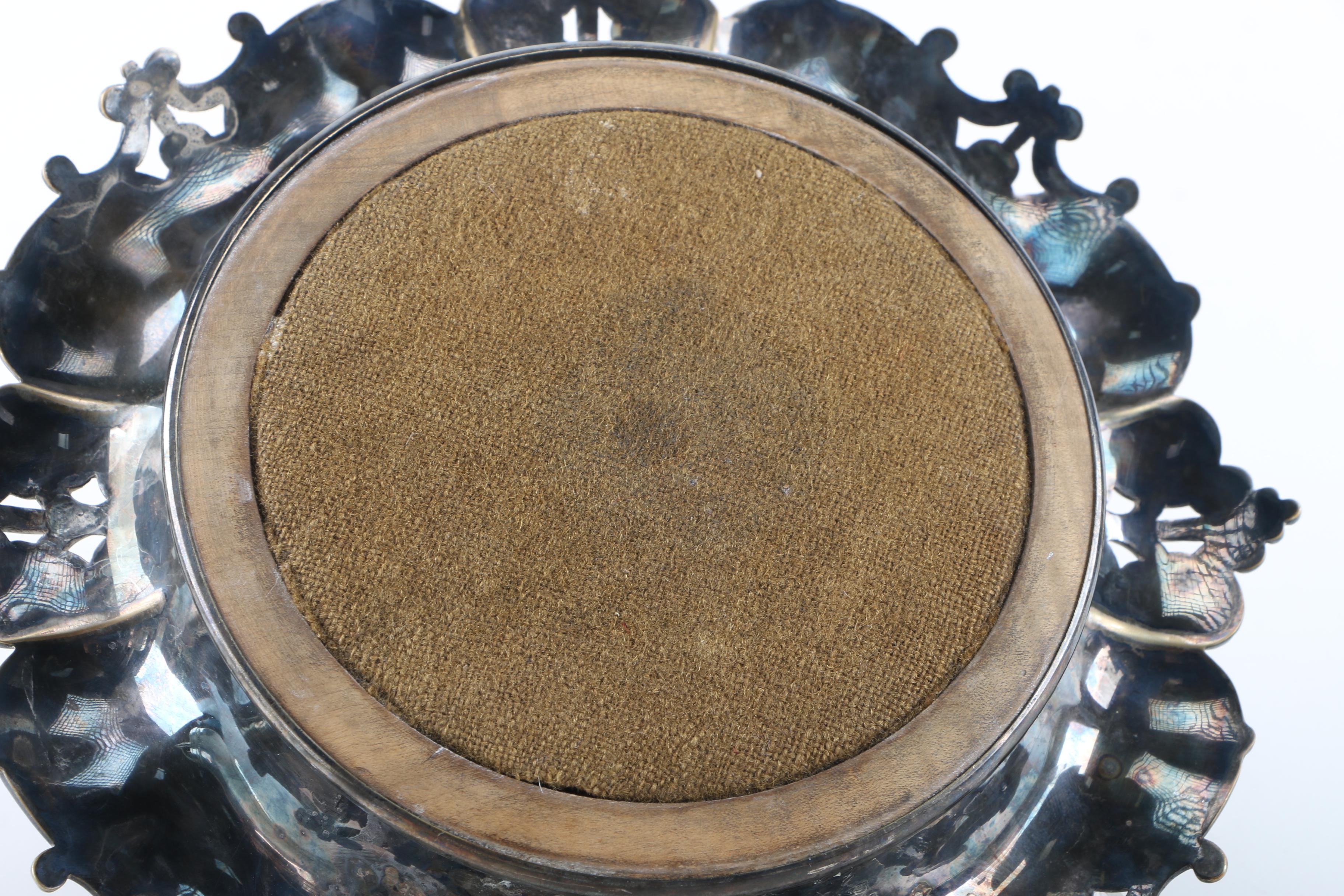 Silver Plate Tray and Vessels