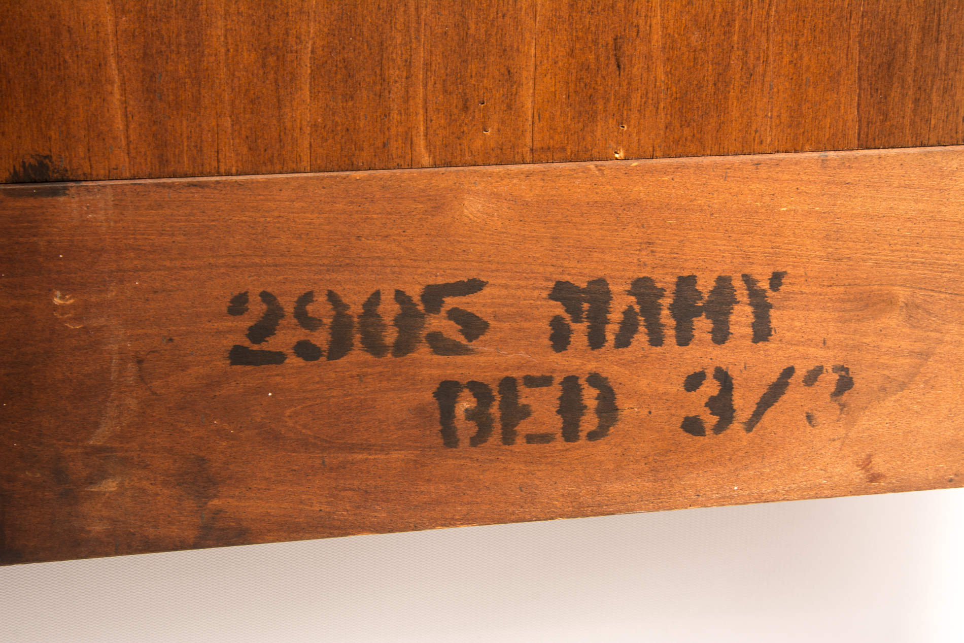 Pair of Antique Mahogany Twin Beds