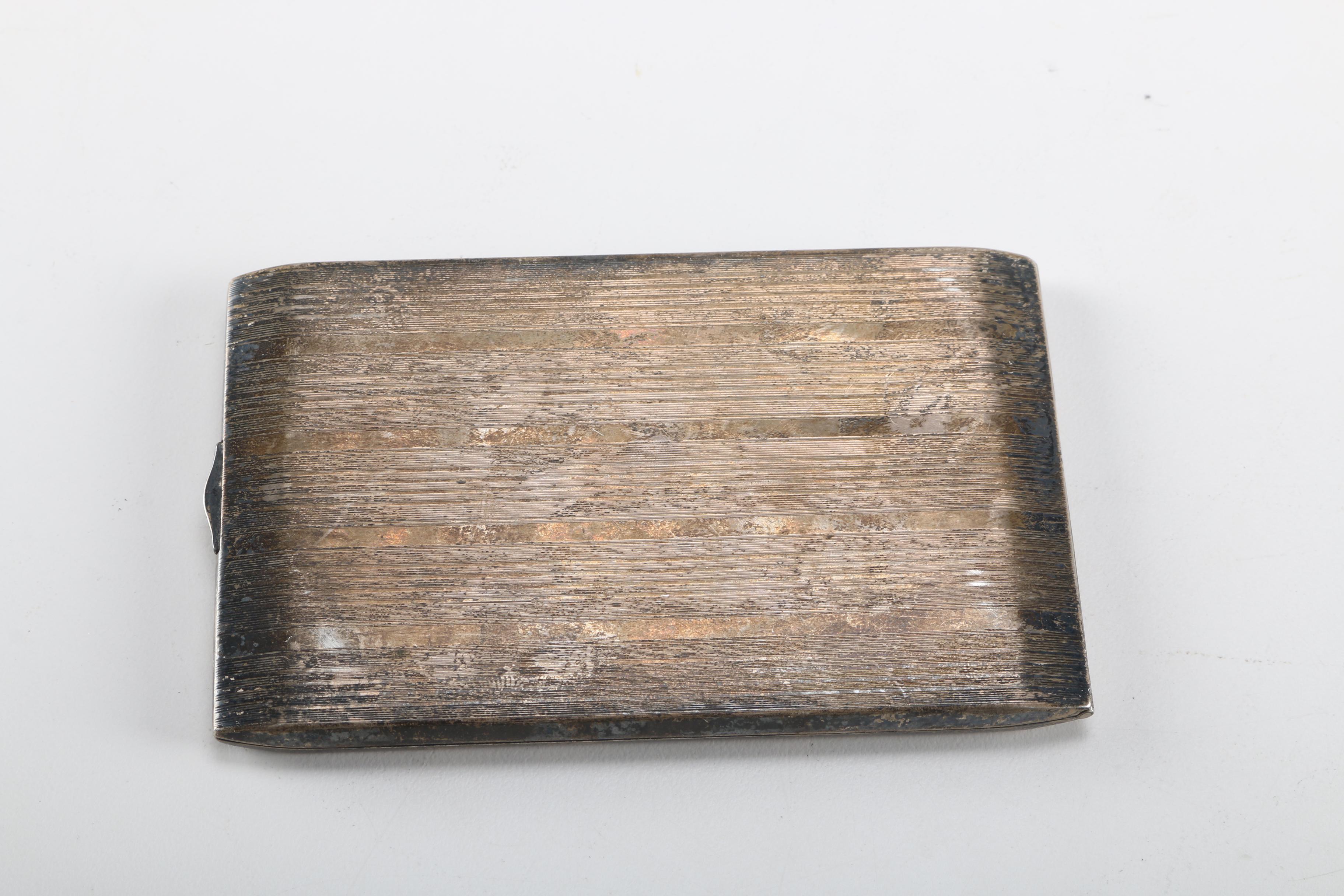 Group of Men's Vintage Accessories Including Sterling Silver