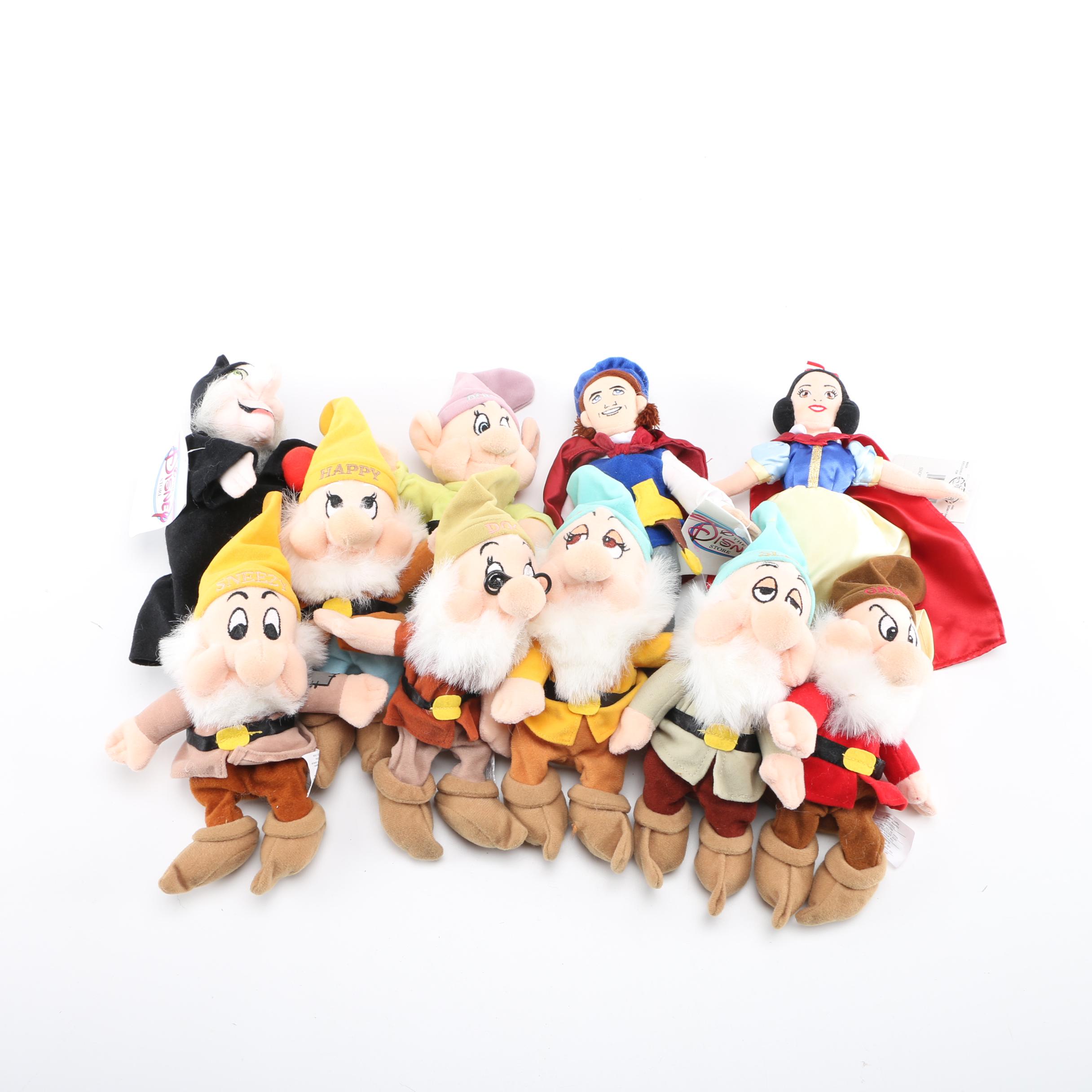 "Snow White and The Seven Dwarfs" Plush Toy Collection