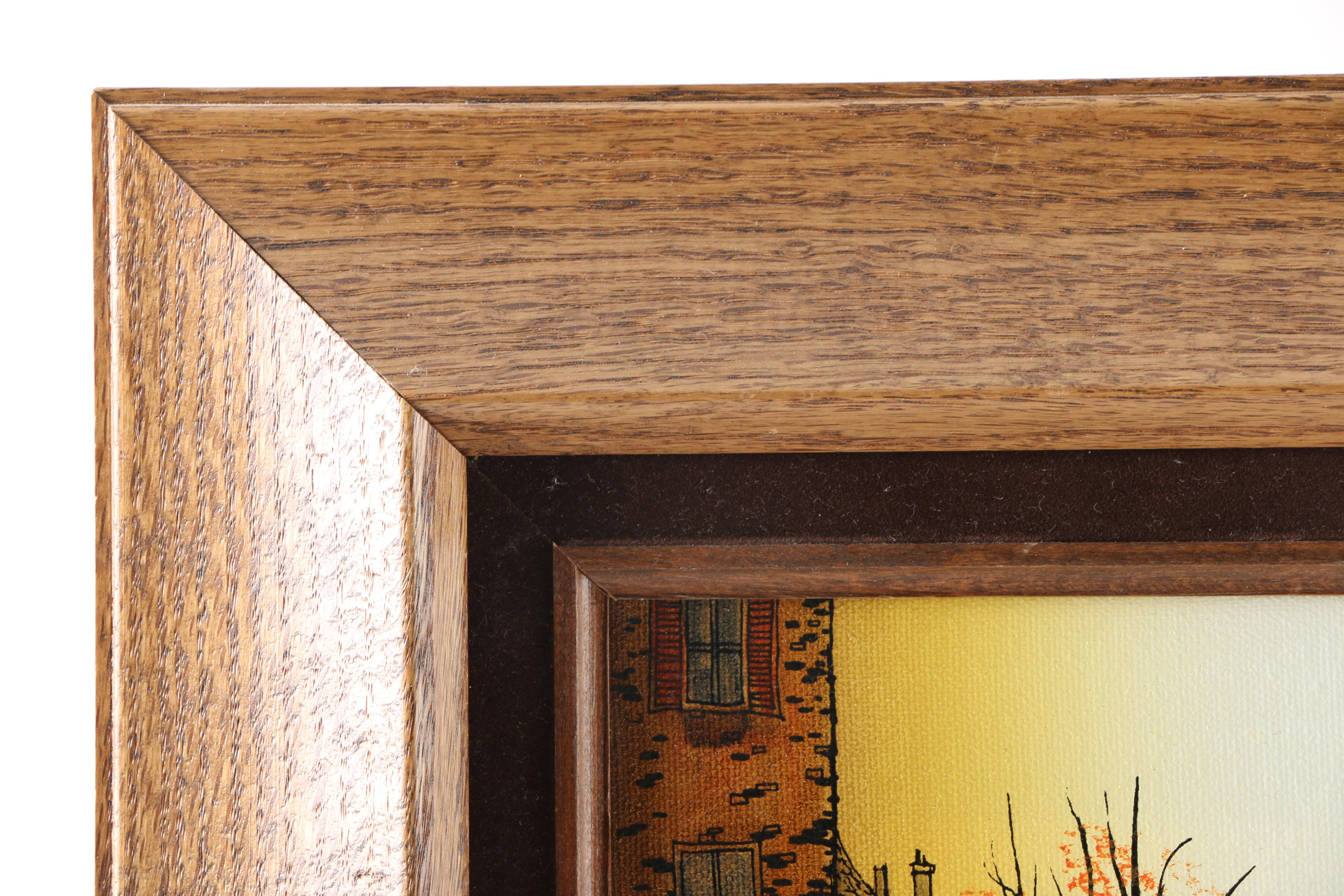 L. Ryan Oil on Canvas "Waiting"