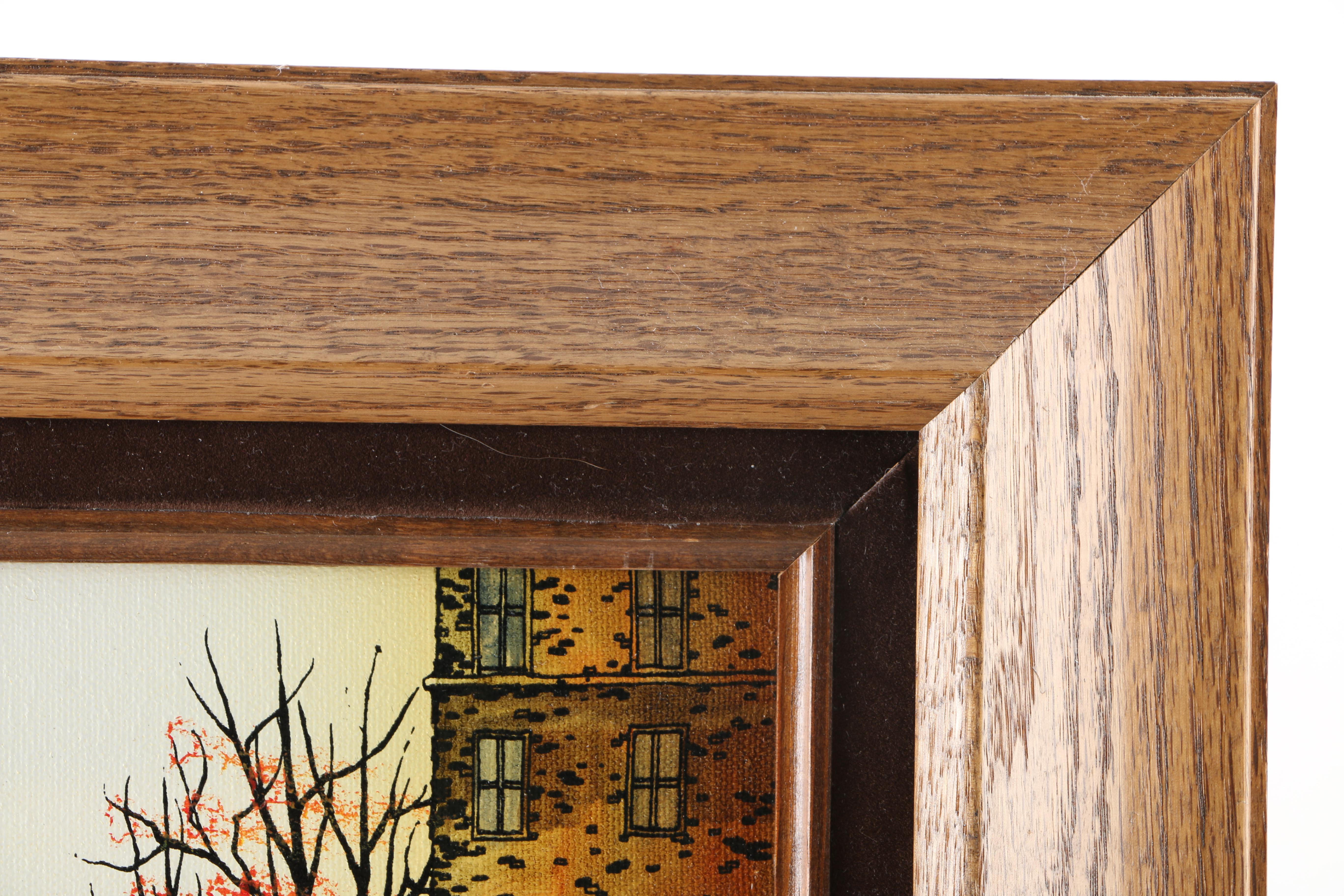 L. Ryan Oil on Canvas "Waiting"