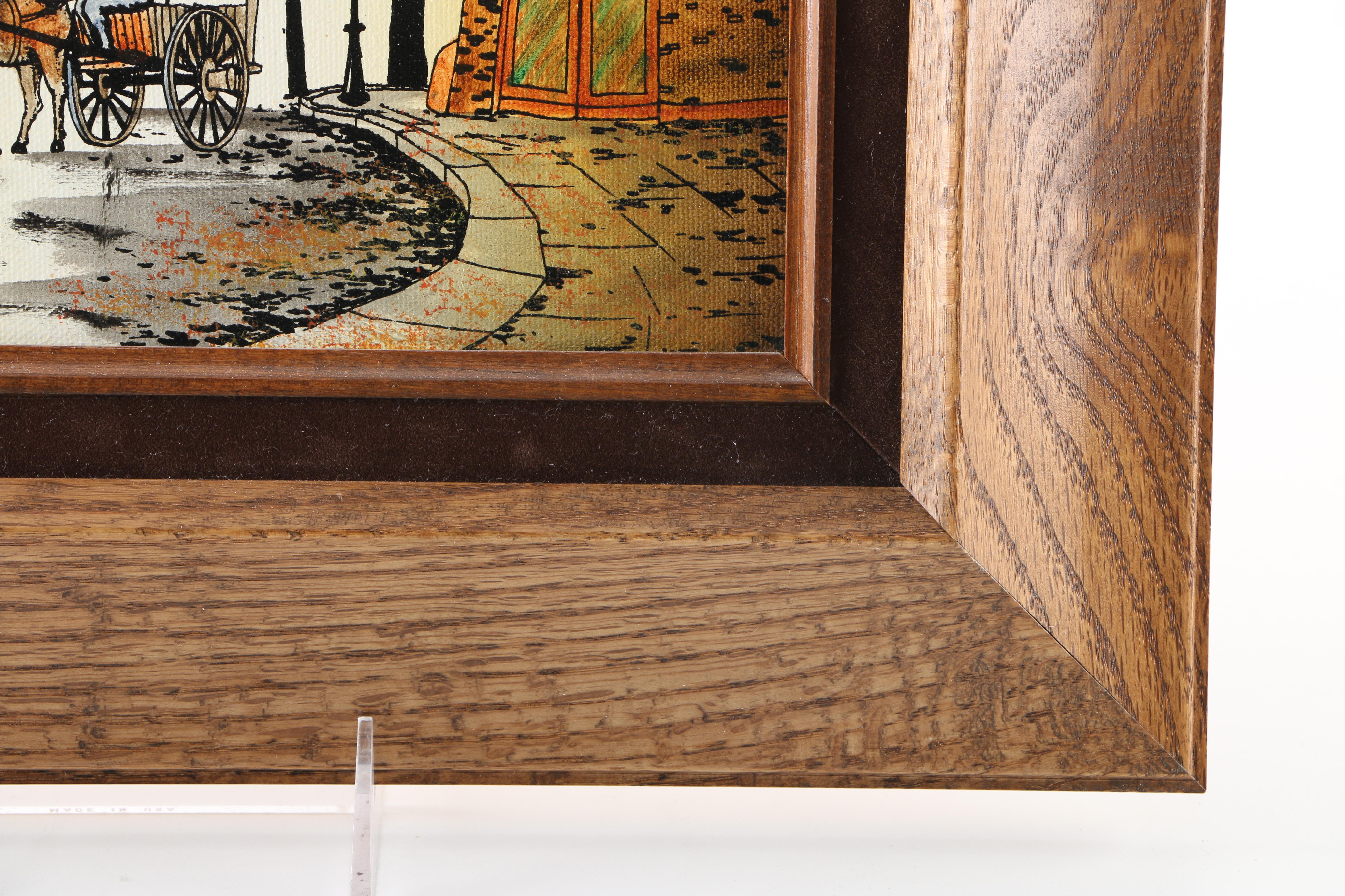 L. Ryan Oil on Canvas "Waiting"