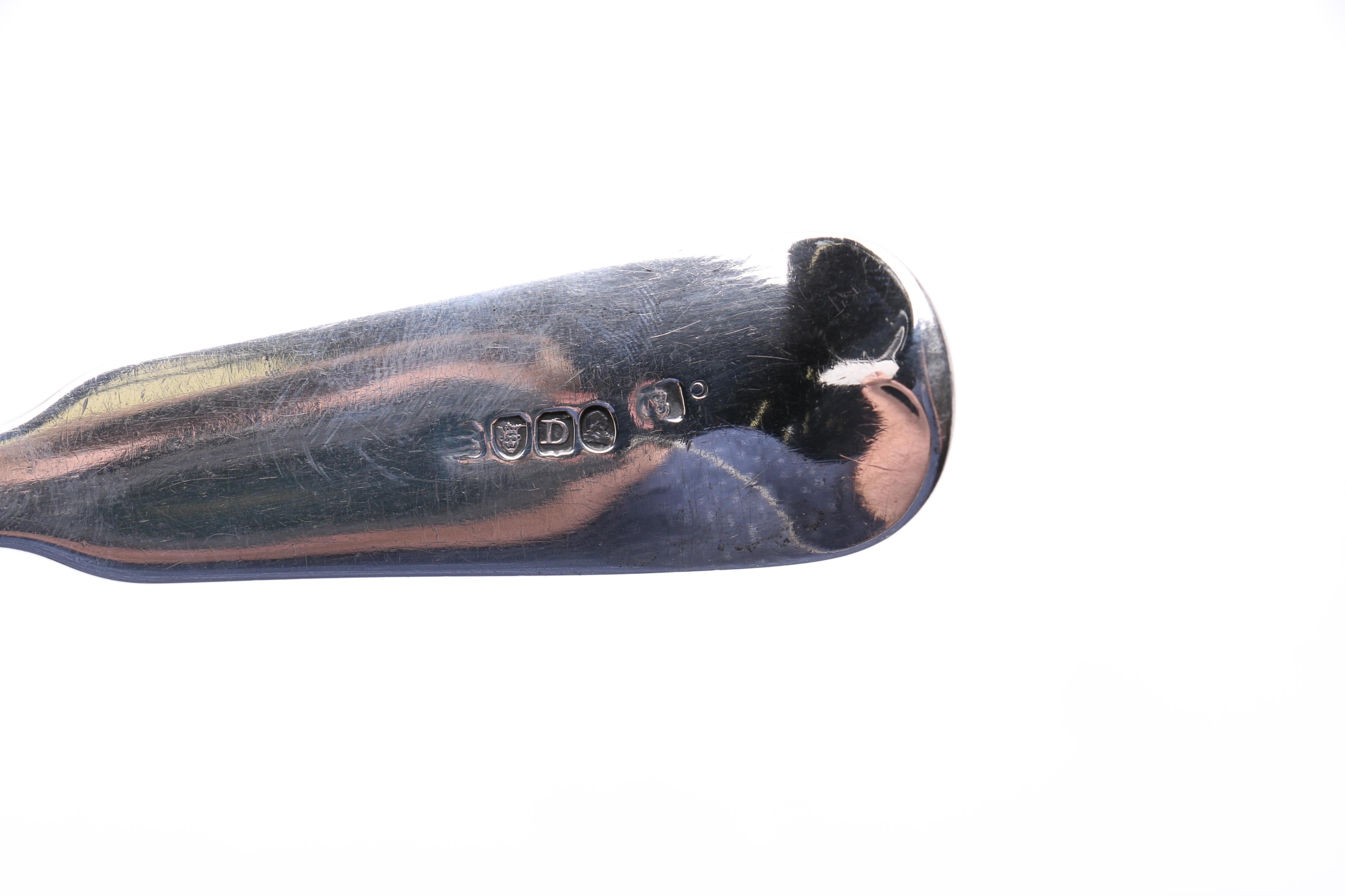 1799 London Sterling Ladle and Two American Sterling Serving Utensils